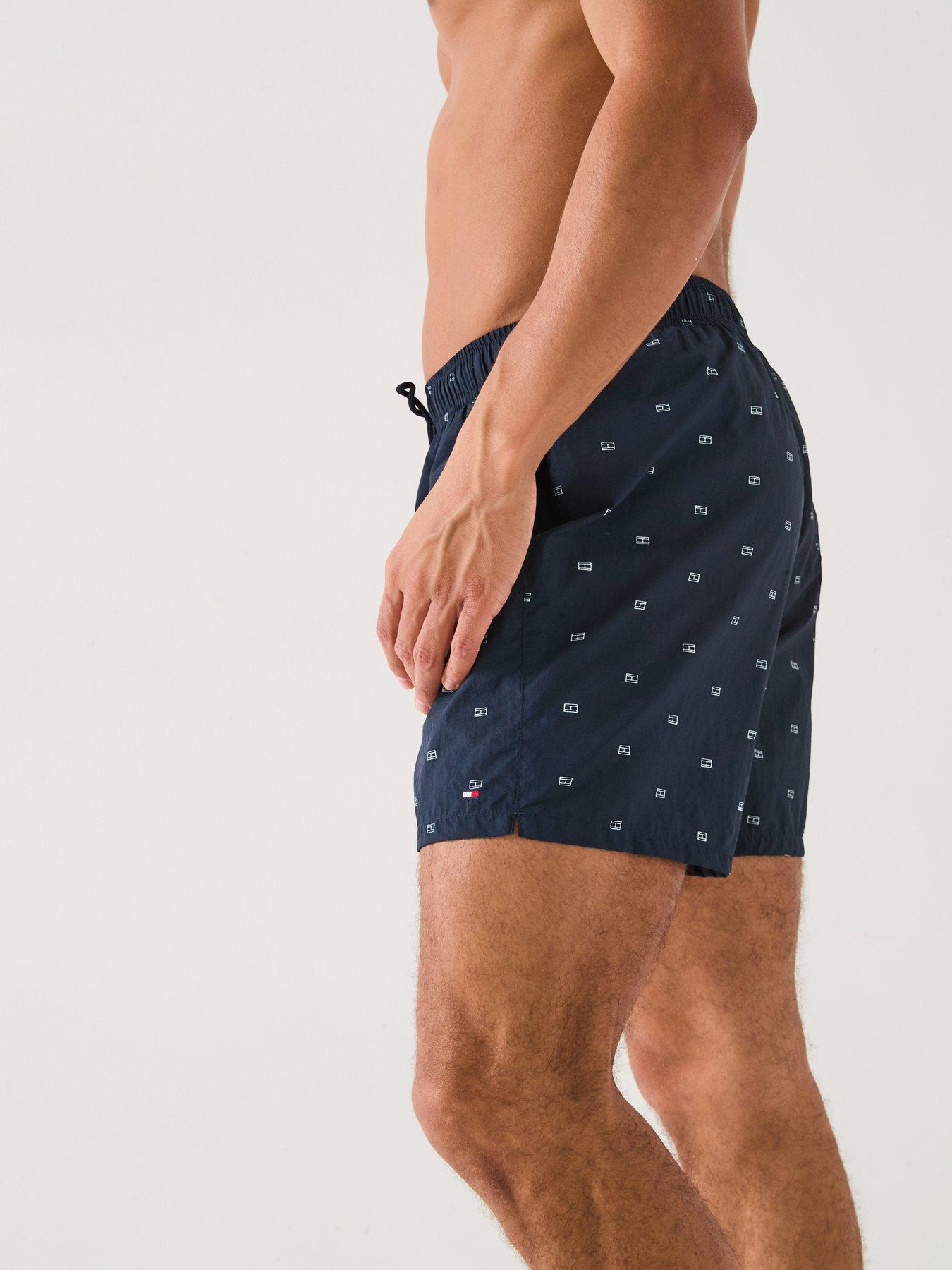tommy-hilfiger-medium-drawstring-flag-print-swim-shorts-navydetail