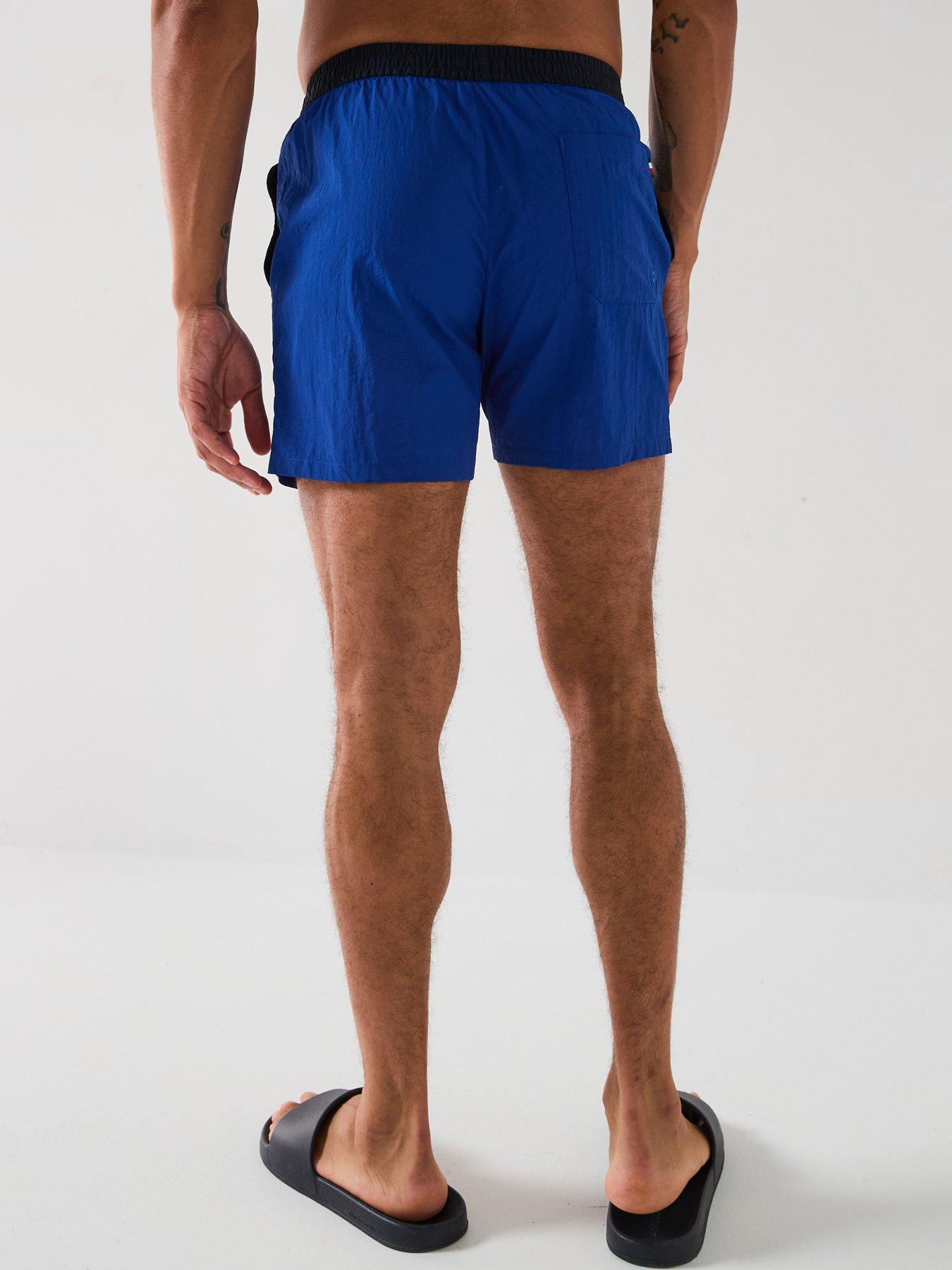 Image 2 of 6 of Tommy Hilfiger Medium Drawstring Swimshorts - Blue