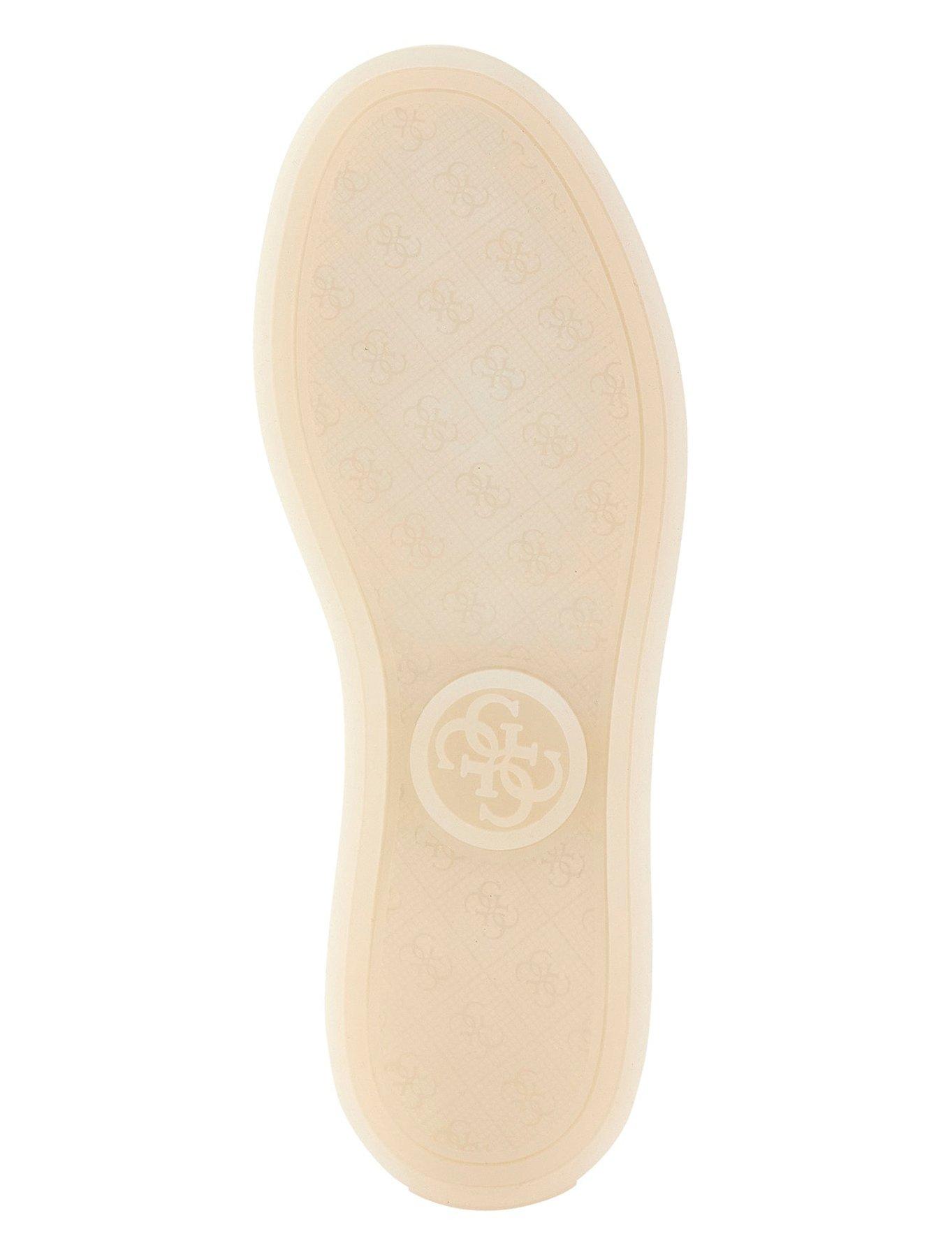 Image 5 of 5 of Guess Jazlie Suede Sneakers - Pink