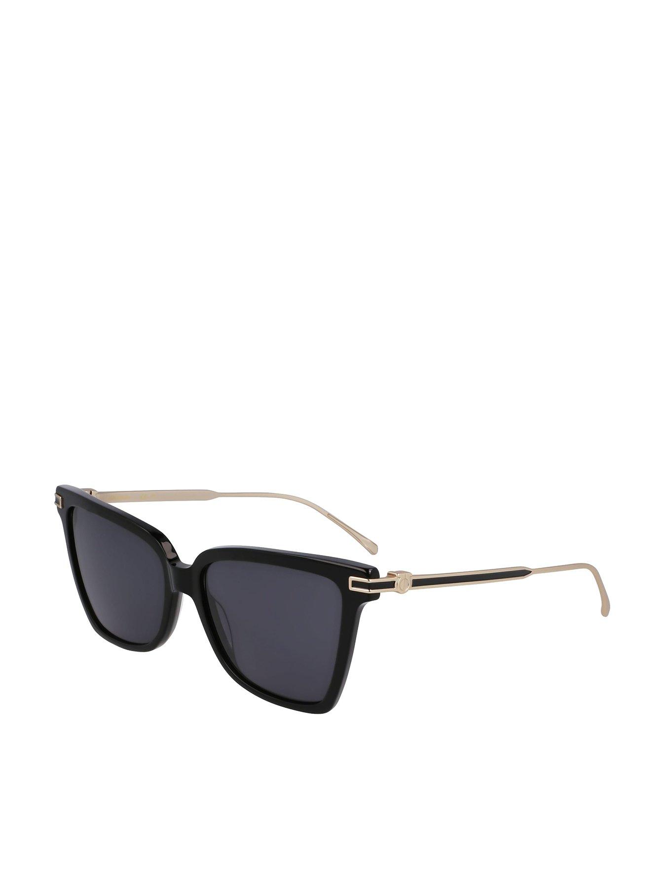 Image of Ferragamo Ferragamo SF2036S Butterfly Acetate Sunglasses