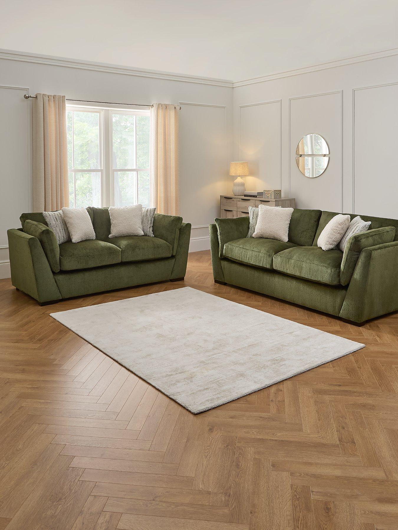 Very Home Anniston 3 + 2 Seater Fabric Sofa Set (Buy  &  SAVE!) - Made to Order in the UK