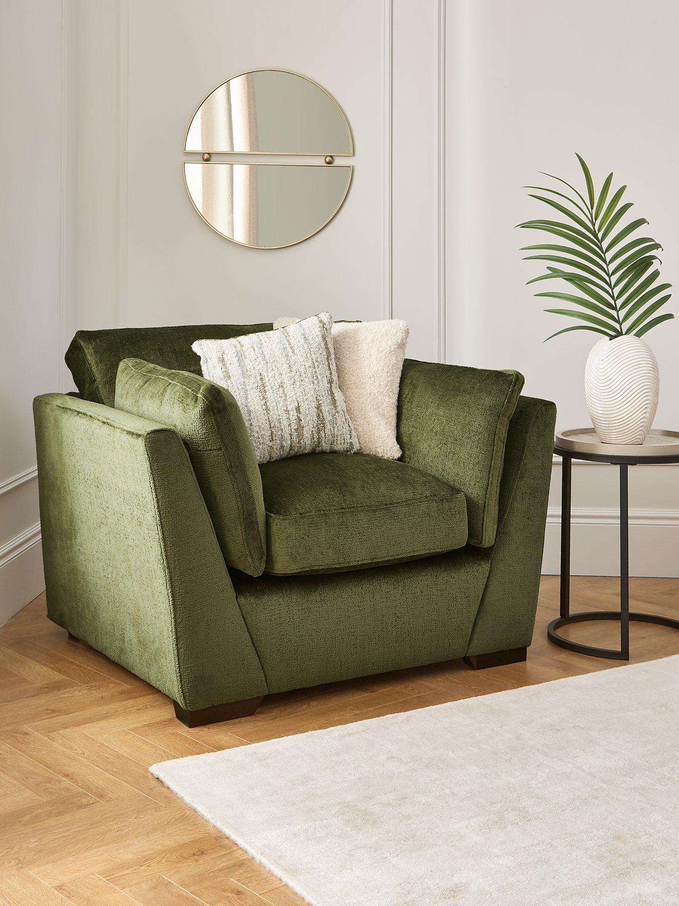 Image 1 of 7 of The Very Collection Anniston Fabric Armchair&nbsp;- Made to Order in the UK