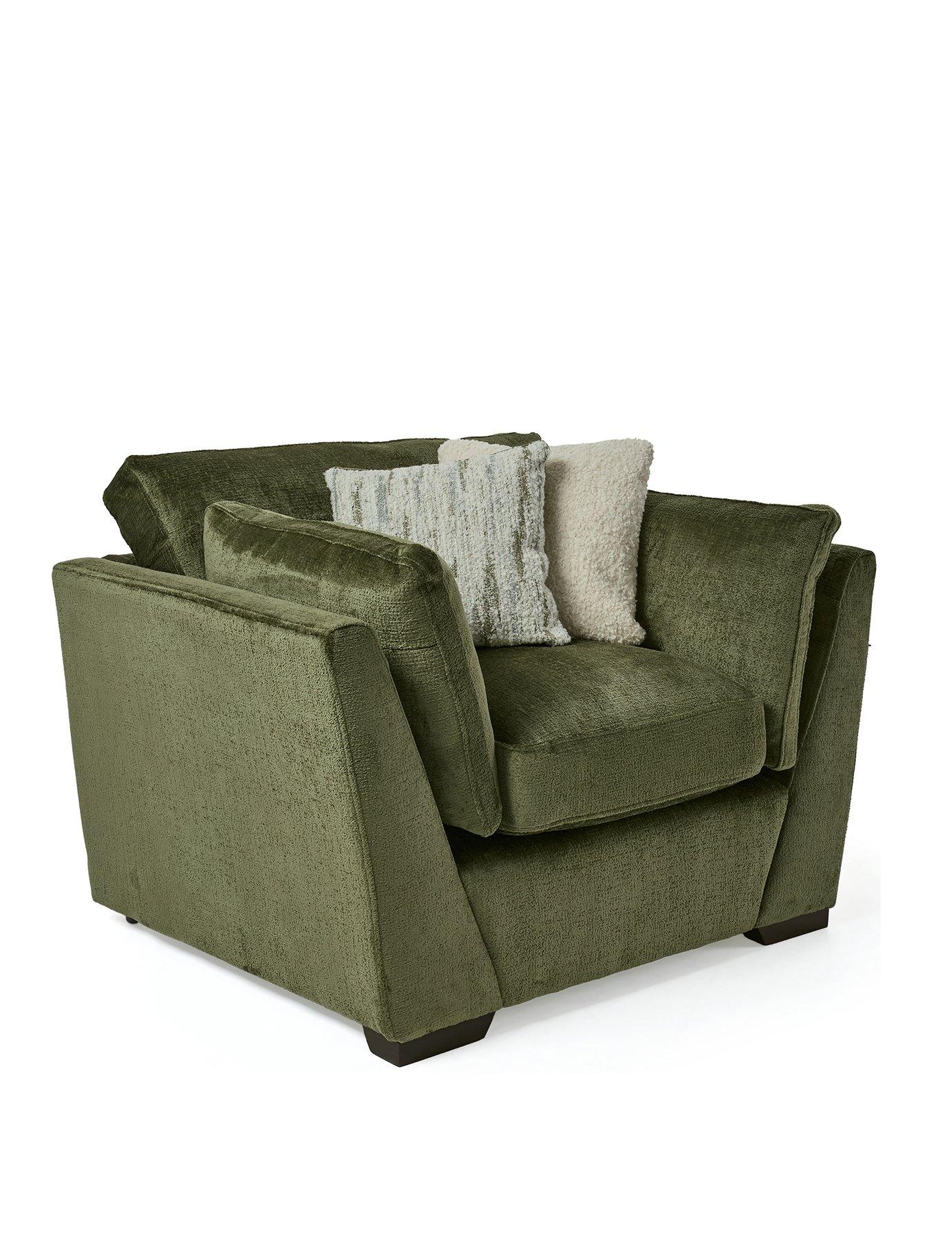 Image 3 of 7 of The Very Collection Anniston Fabric Armchair&nbsp;- Made to Order in the UK