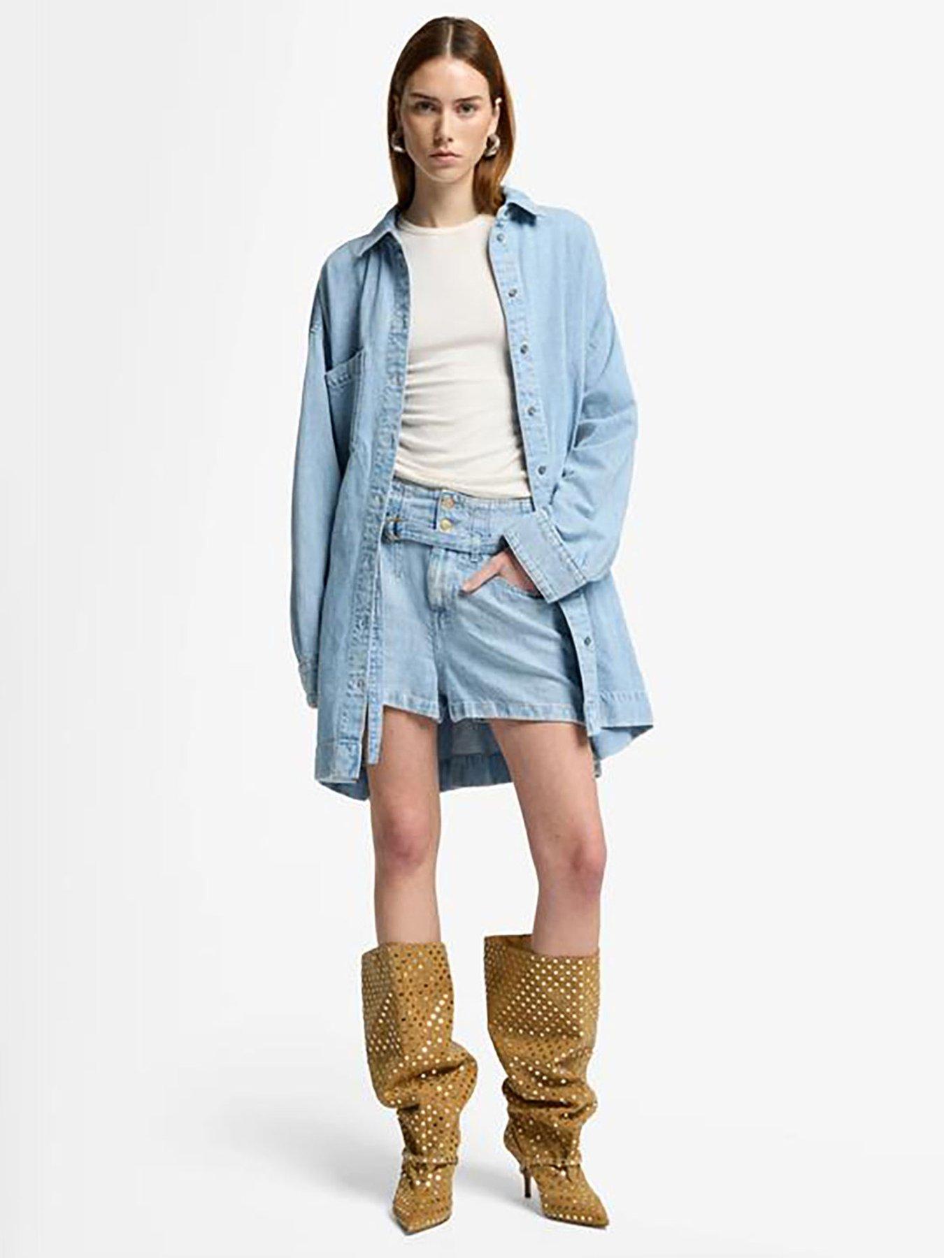 7-for-all-mankind-belted-shorts-light-wash