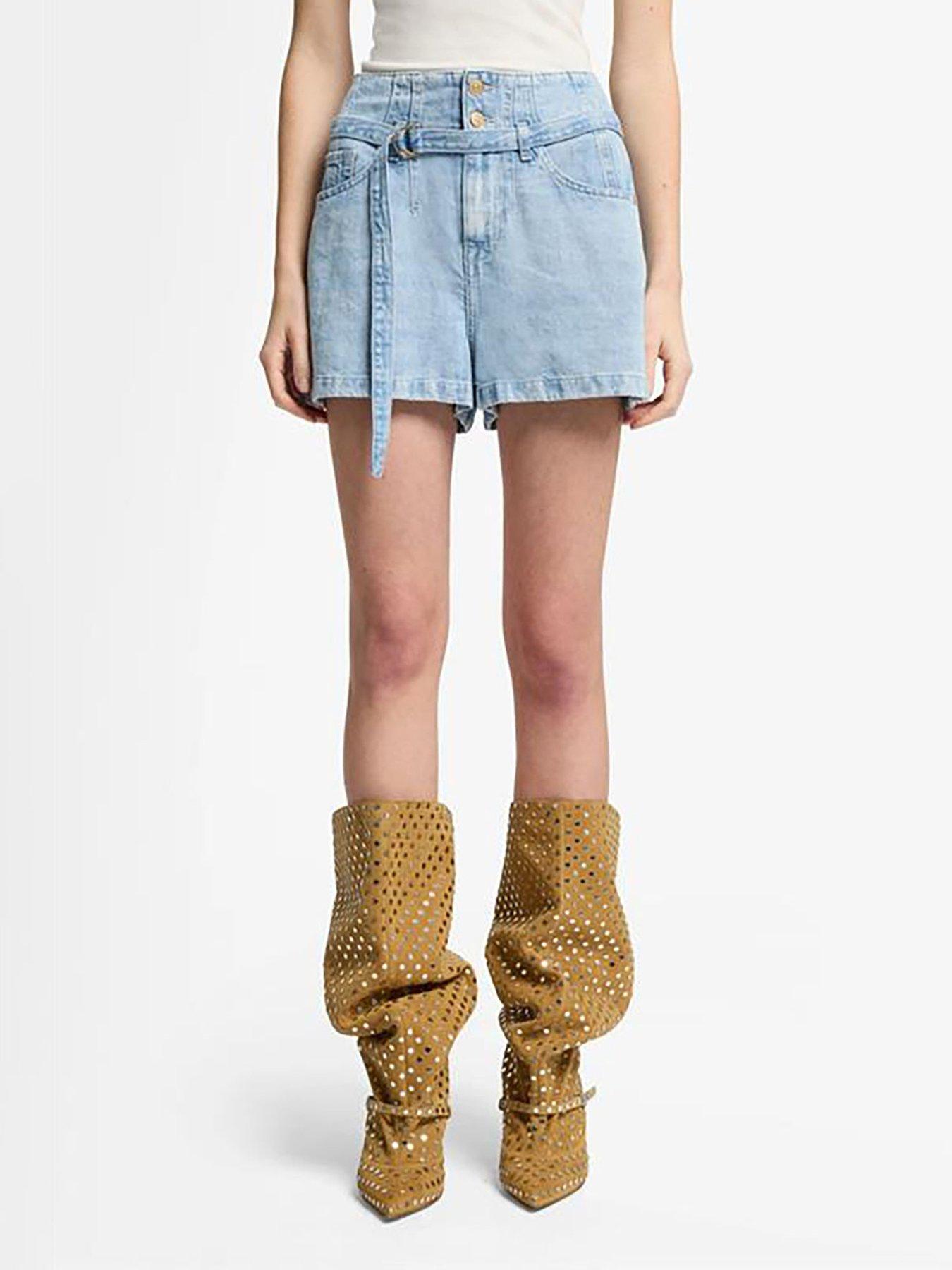 7-for-all-mankind-belted-shorts-light-washdetail