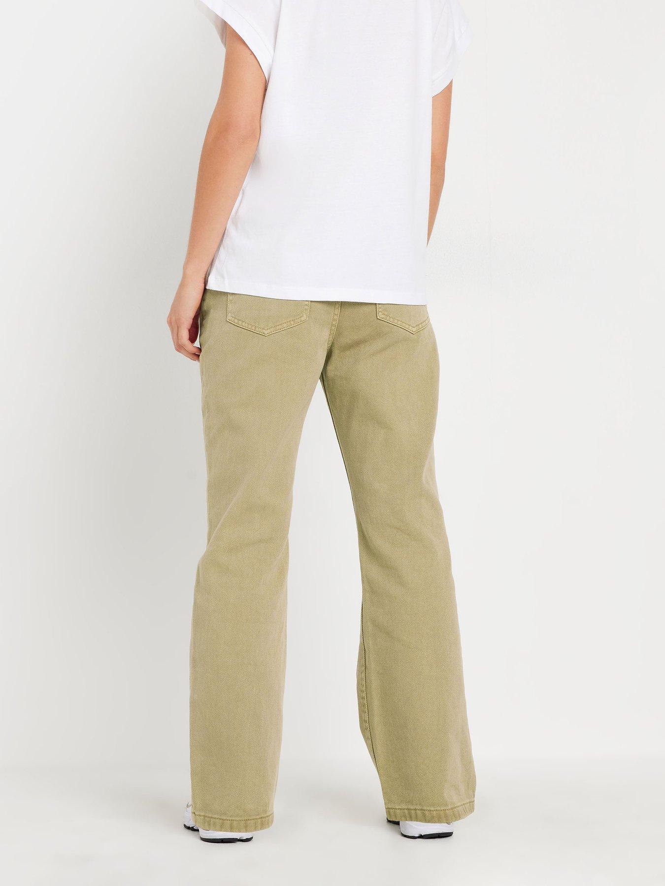 Image 2 of 4 of PixieGirl Petite Straight Leg Jean - Natural