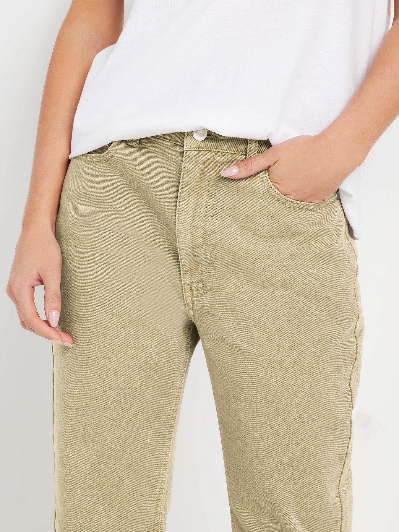 Image 4 of 4 of PixieGirl Petite Straight Leg Jean - Natural