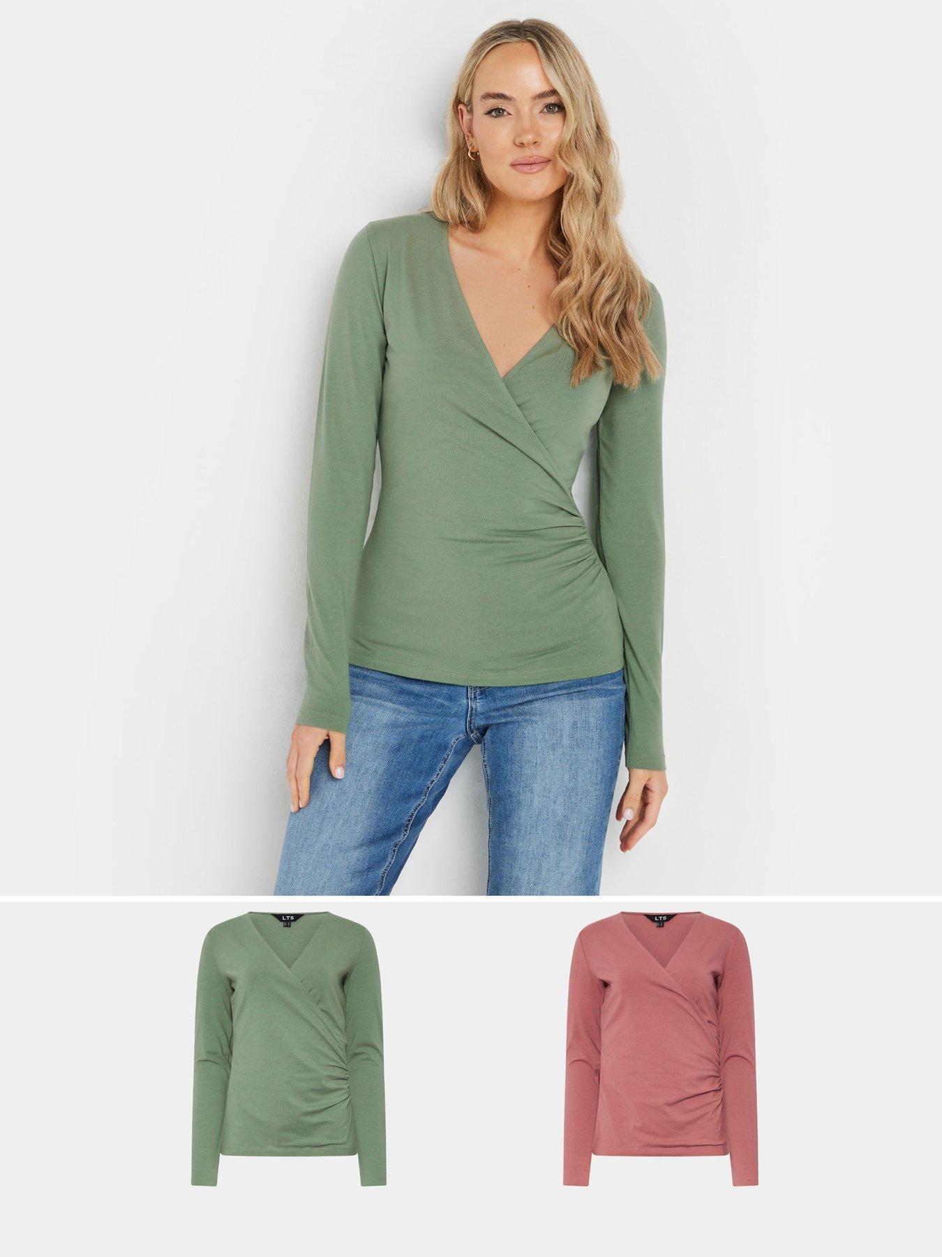 long-tall-sally-2-pack-long-sleeve-wrap-top-multi