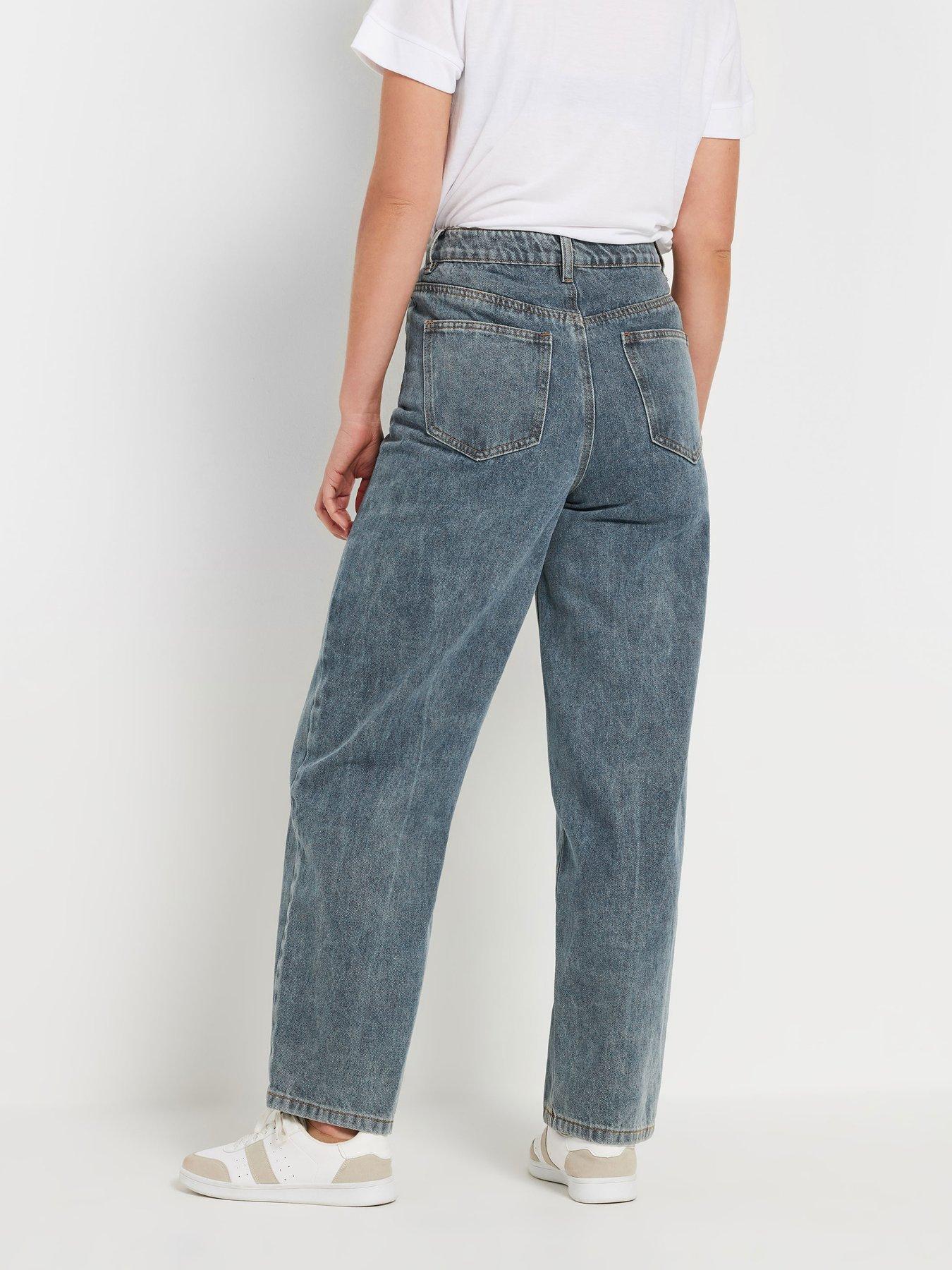 Image 2 of 4 of Long Tall Sally Barrel Leg Jean 34" - Blue