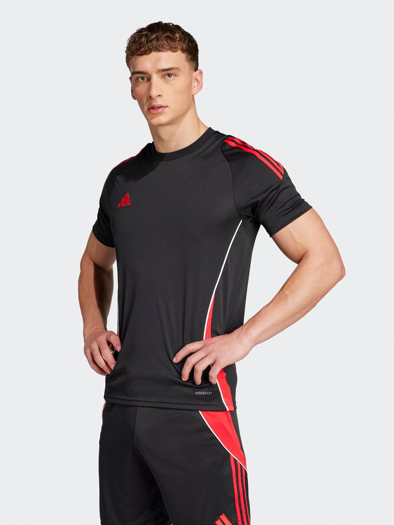 Image 1 of 6 of adidas Mens Tiro 24 Training Jersey -black/red