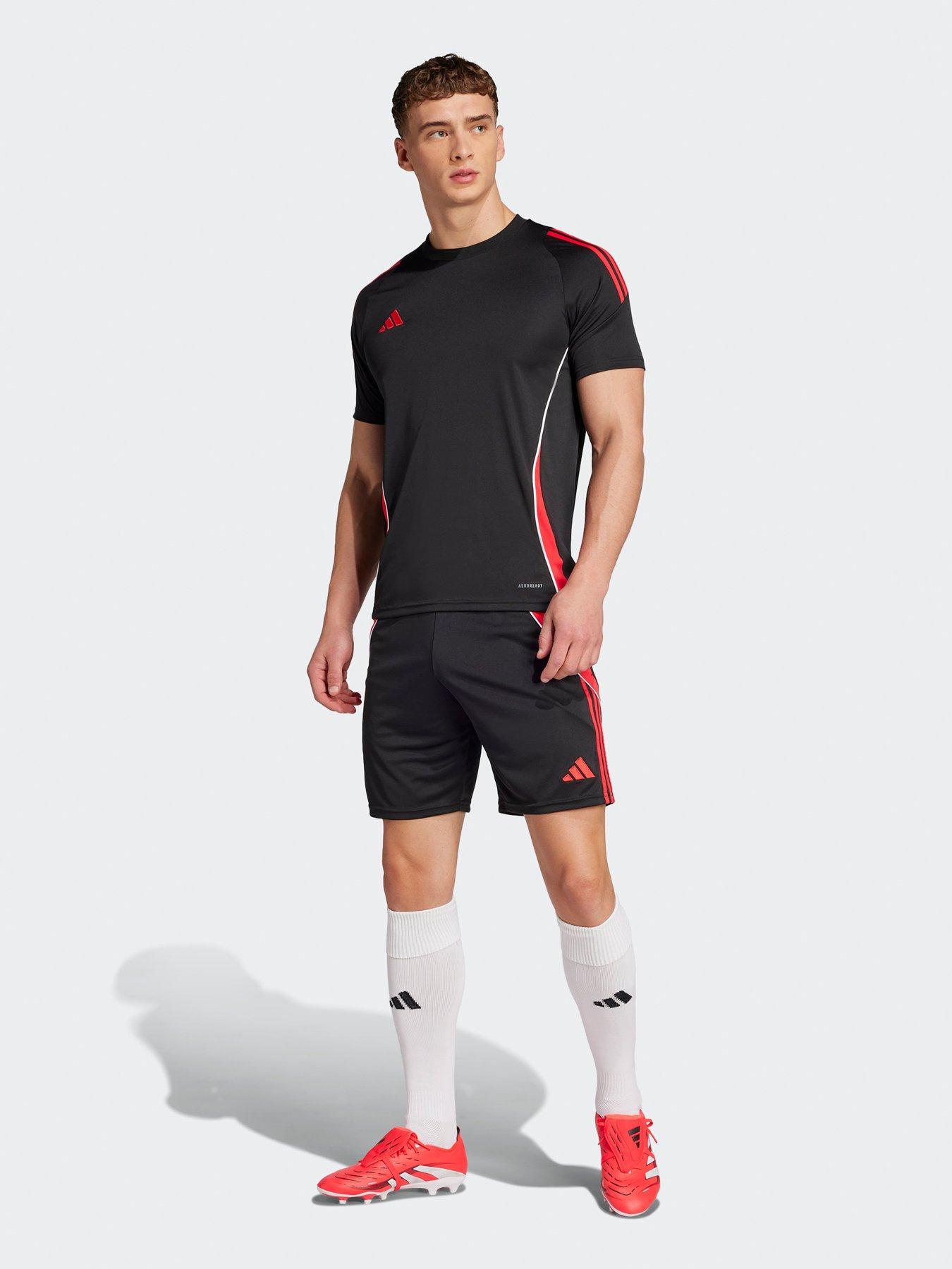 Image 2 of 6 of adidas Mens Tiro 24 Training Jersey -black/red