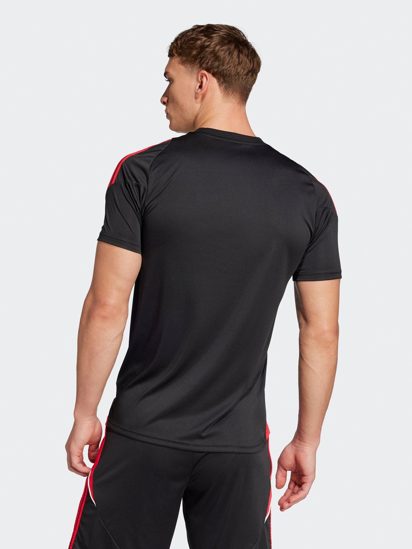 Image 3 of 6 of adidas Mens Tiro 24 Training Jersey -black/red