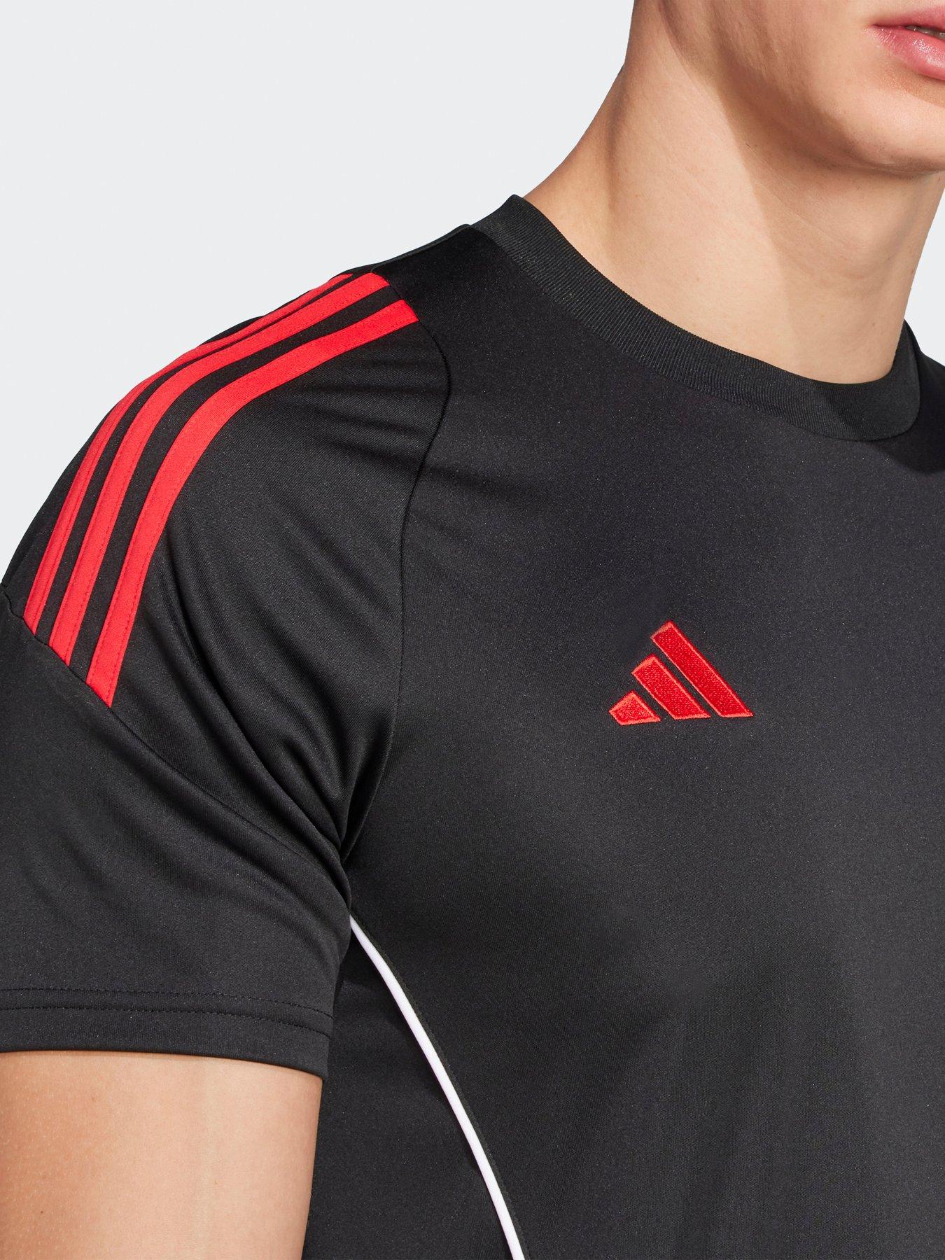 Image 5 of 6 of adidas Mens Tiro 24 Training Jersey -black/red