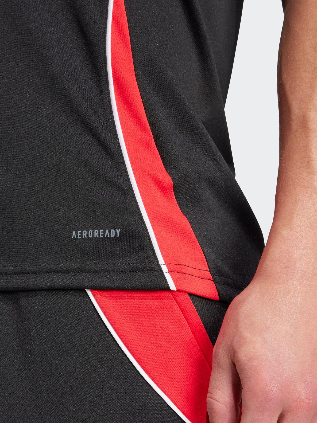 Image 6 of 6 of adidas Mens Tiro 24 Training Jersey -black/red