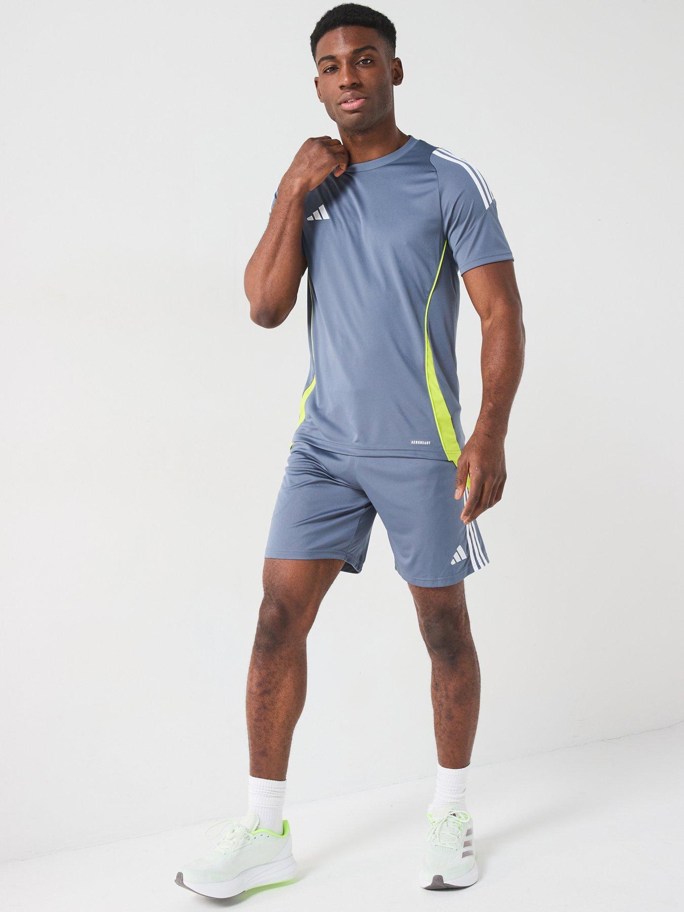 Image 3 of 6 of adidas Mens Tiro 24 Training Short -grey/green