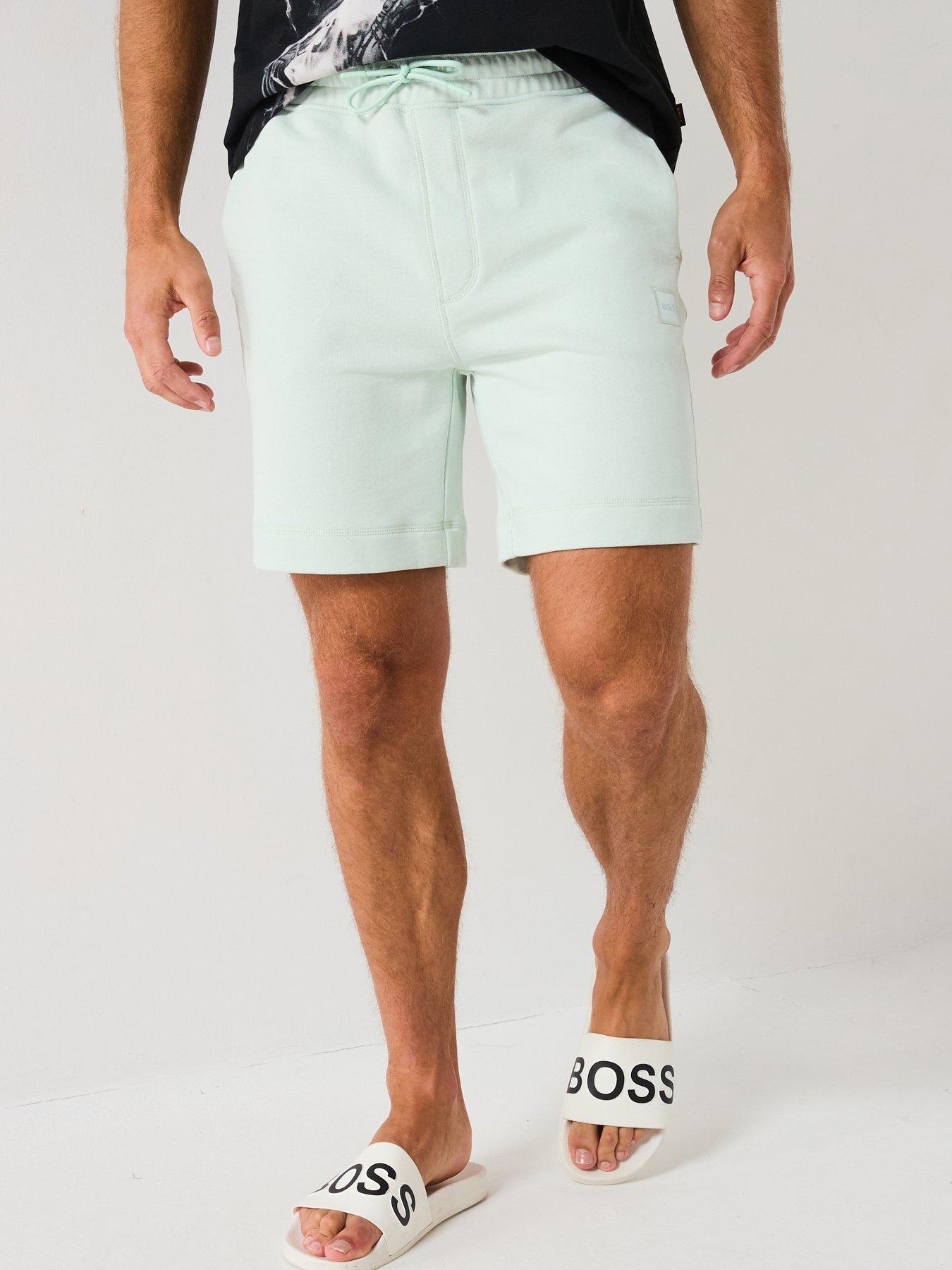 Image 1 of 6 of BOSS Sewalk Jersey Shorts - Open Blue