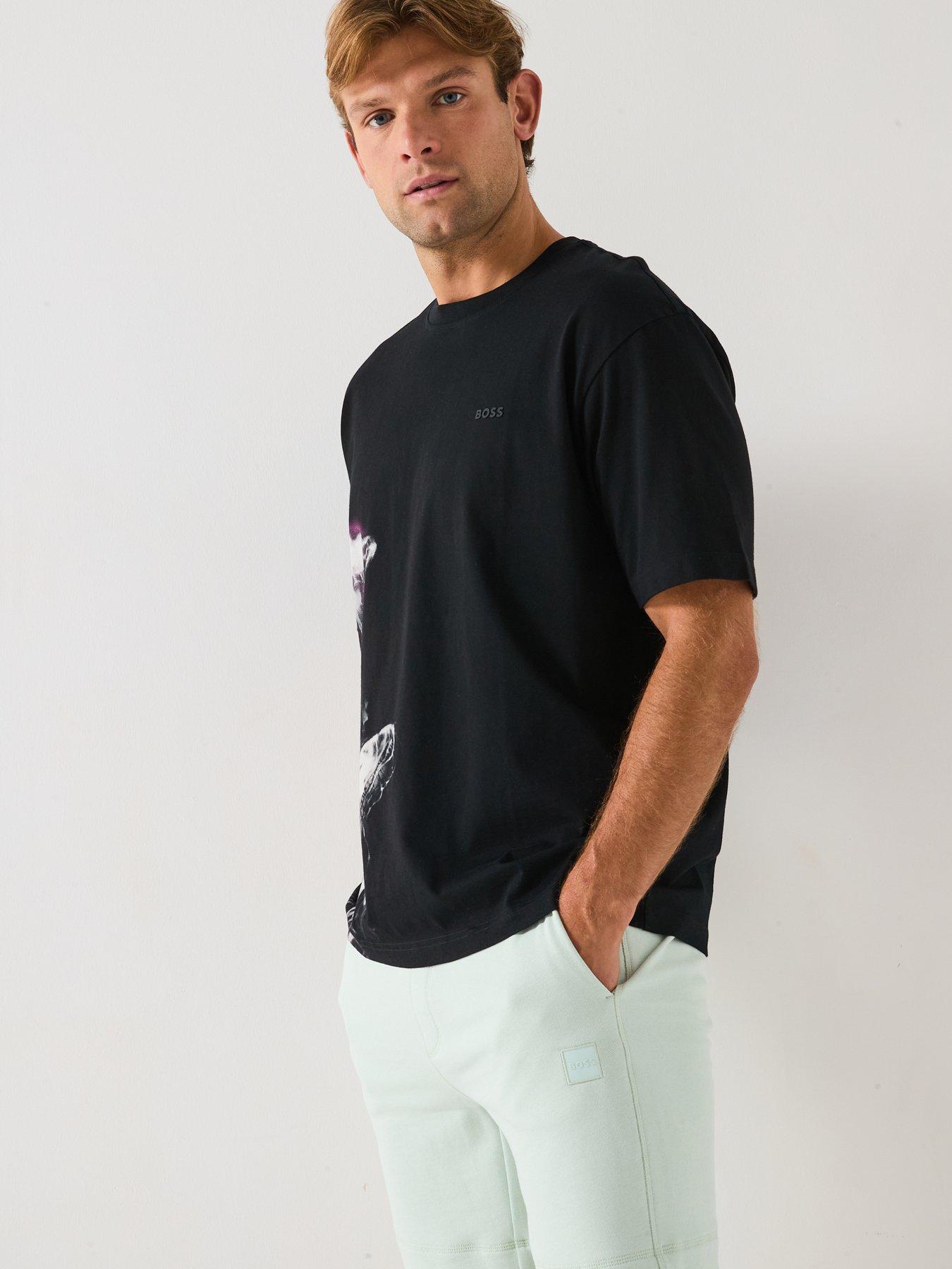 Image 4 of 6 of BOSS Sewalk Jersey Shorts - Open Blue