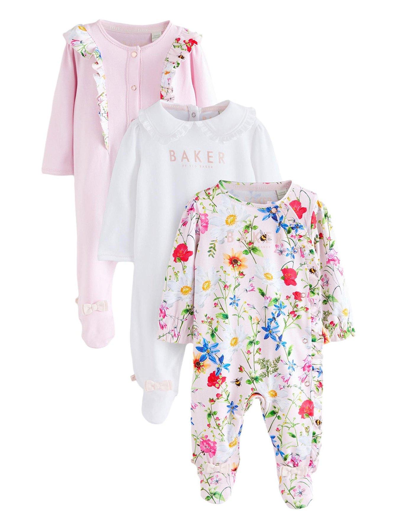 ted-baker-baby-girls-3-pack-sleepsuit