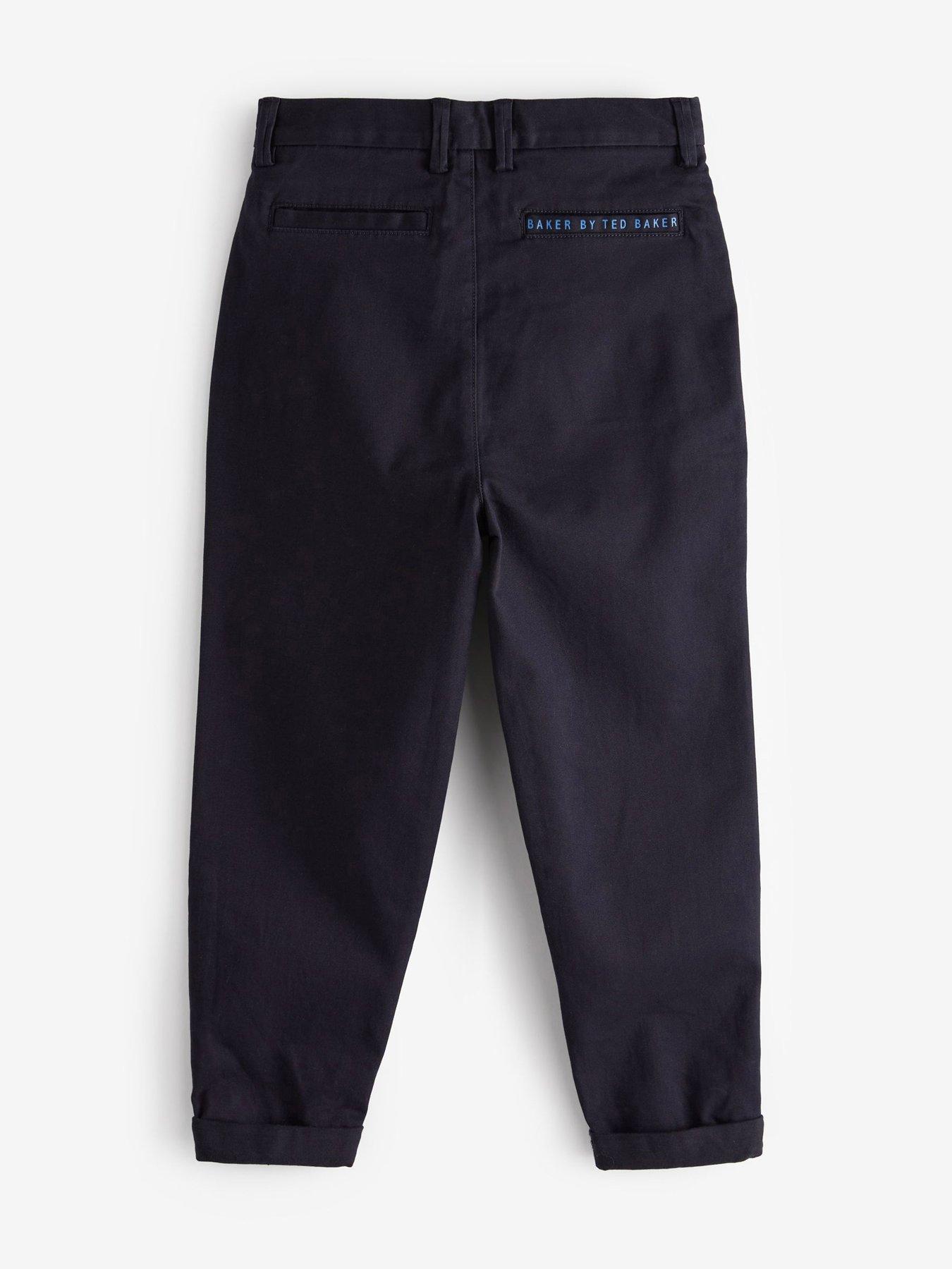 Image 2 of 4 of Ted Baker Boys Chino Trousers - Navy