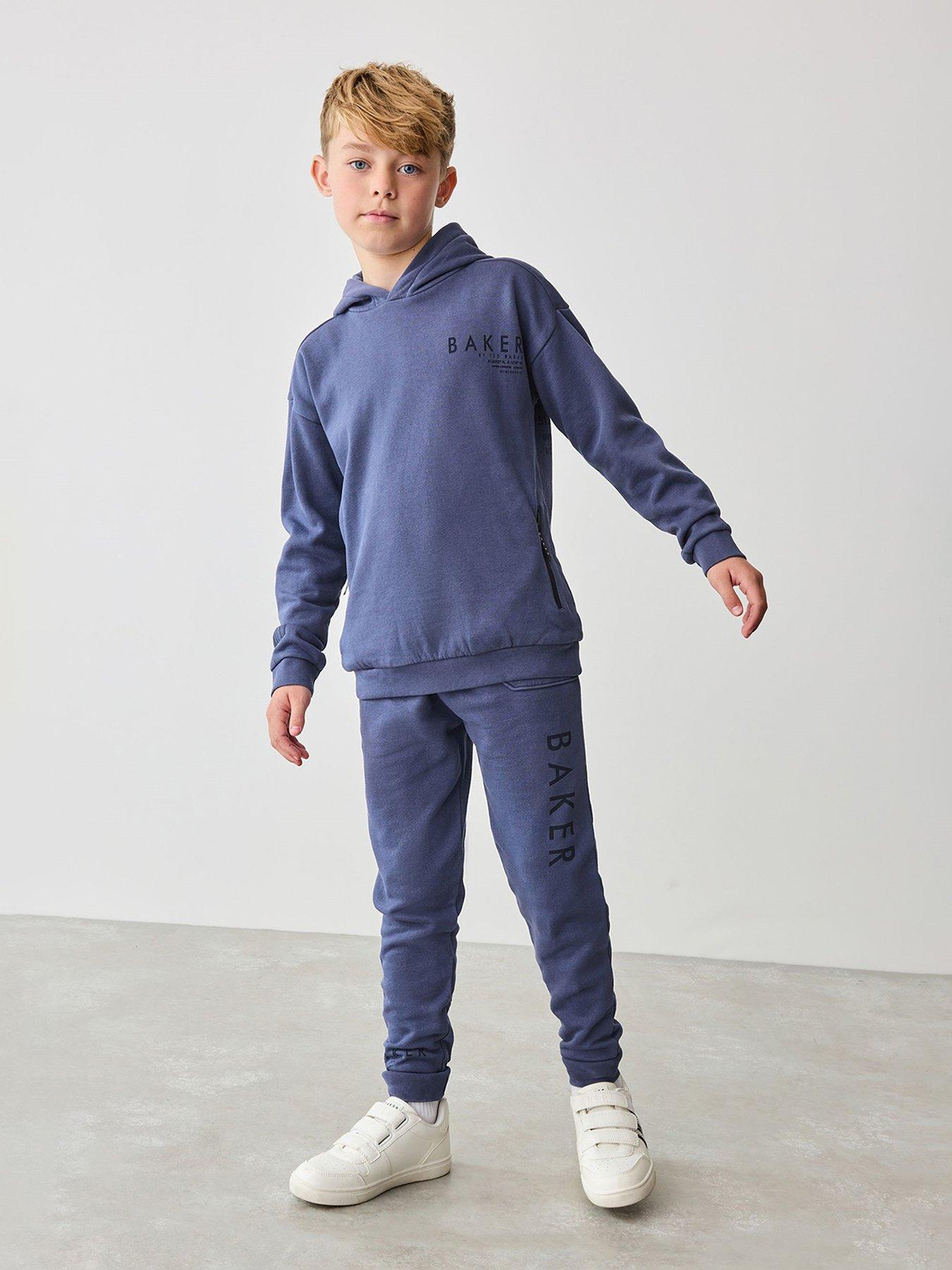 Image of Ted Baker Boys Hoodie Set - Blue
