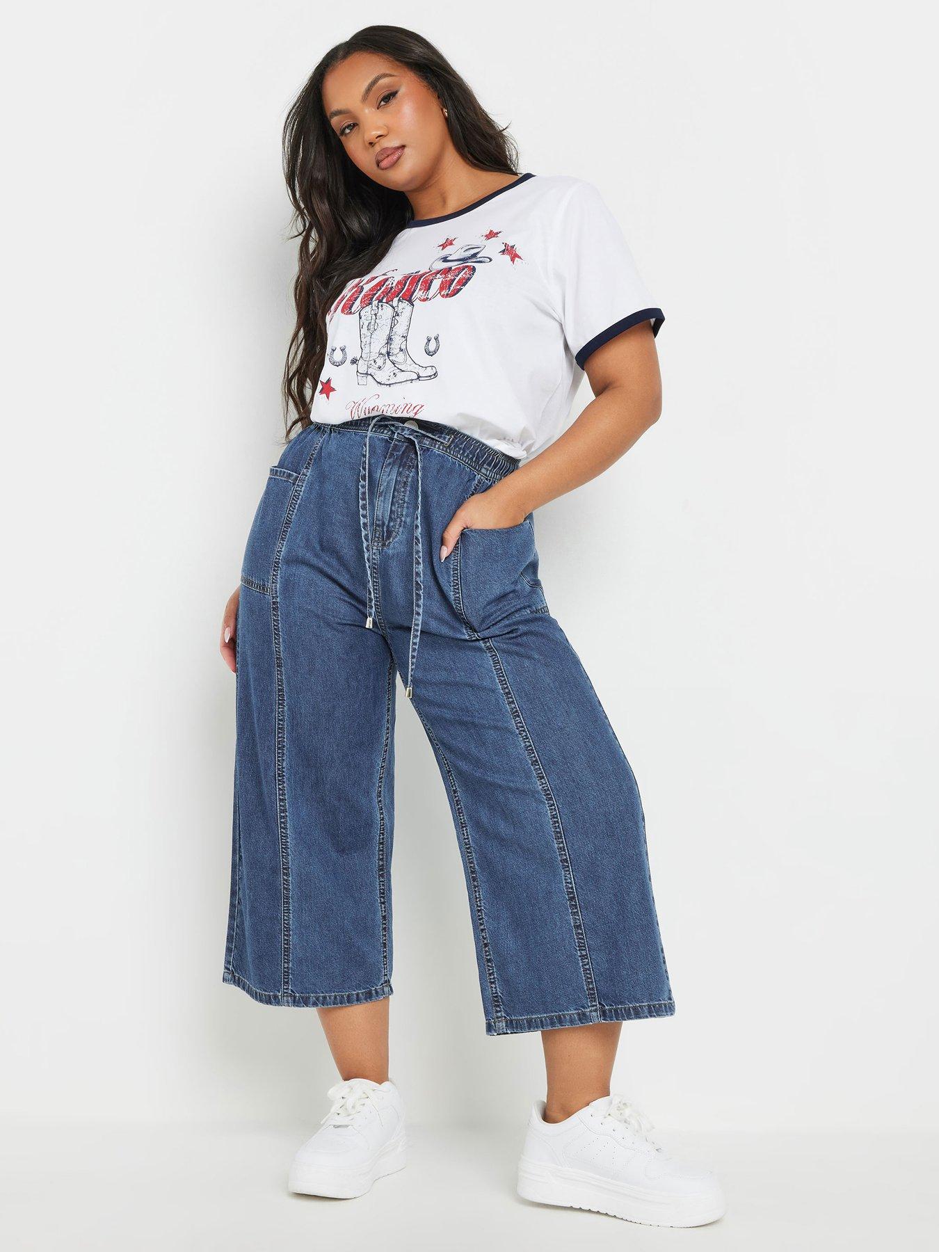 yours-curve-tie-waist-cropped-trouser-blueback