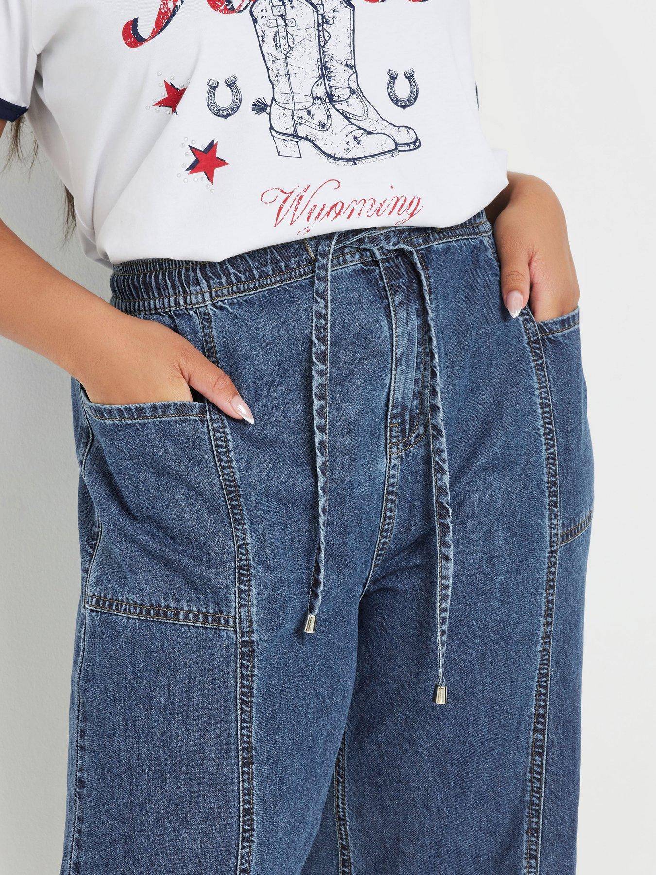 yours-curve-tie-waist-cropped-trouser-blueoutfit
