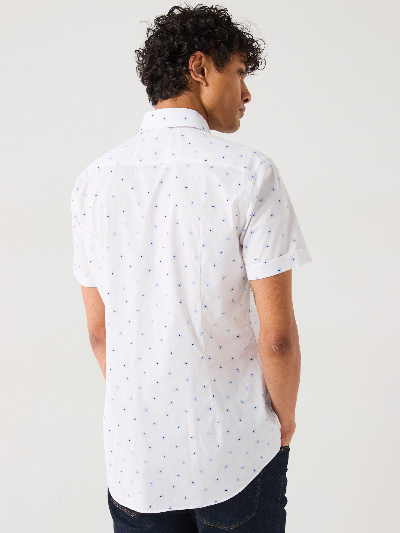 boss-h-hank-polka-dot-short-sleeve-shirt--light-bluestillFront