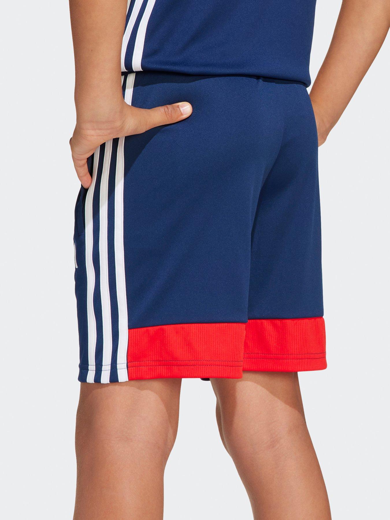 Image 5 of 5 of adidas Youth Tiro Essentials Short - Navy/Red