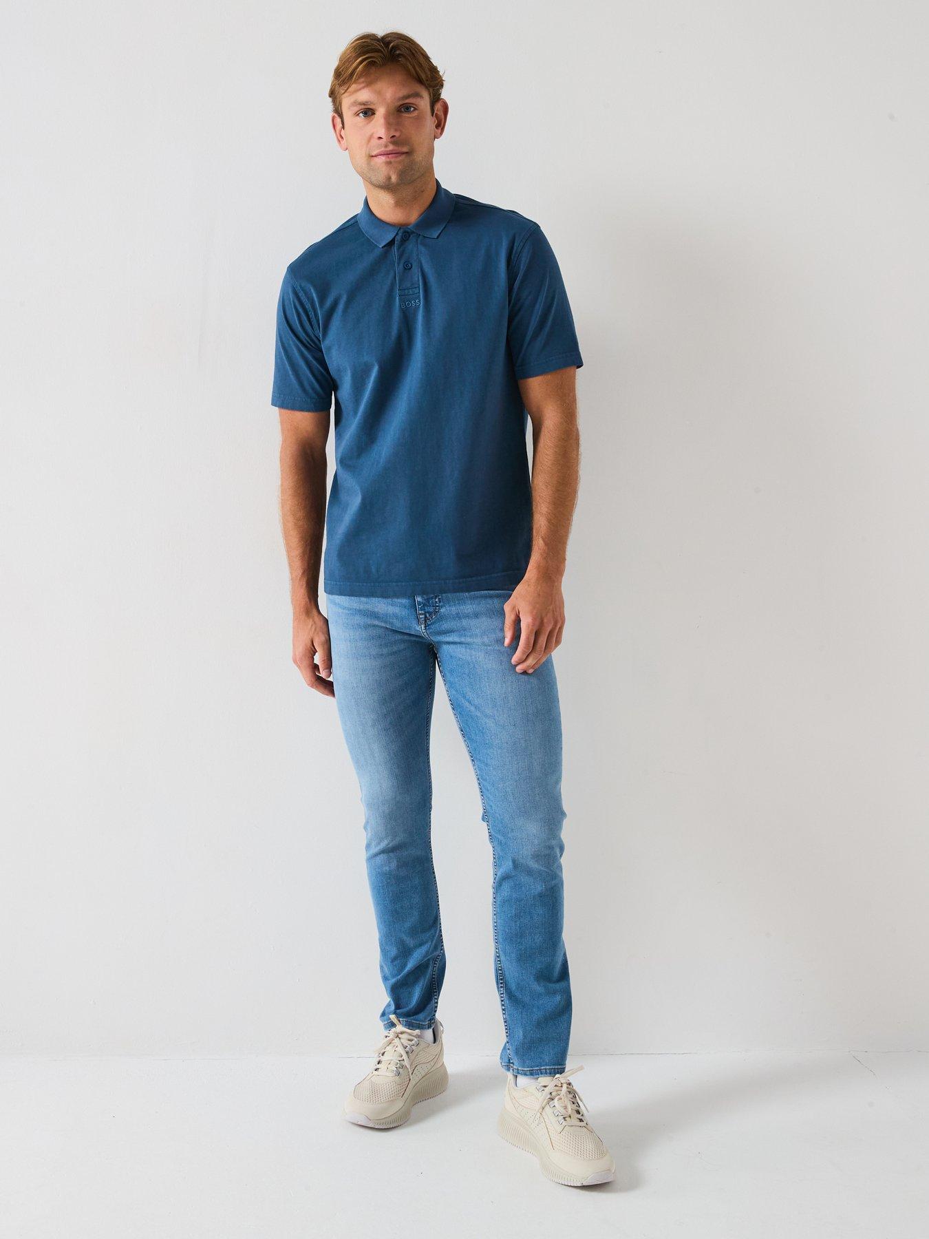 boss-logo-polo-shirt-open-blueback
