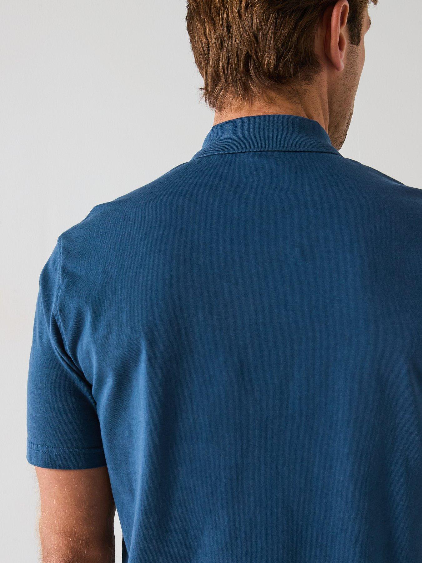 Image 6 of 6 of BOSS Logo Polo Shirt - Open Blue