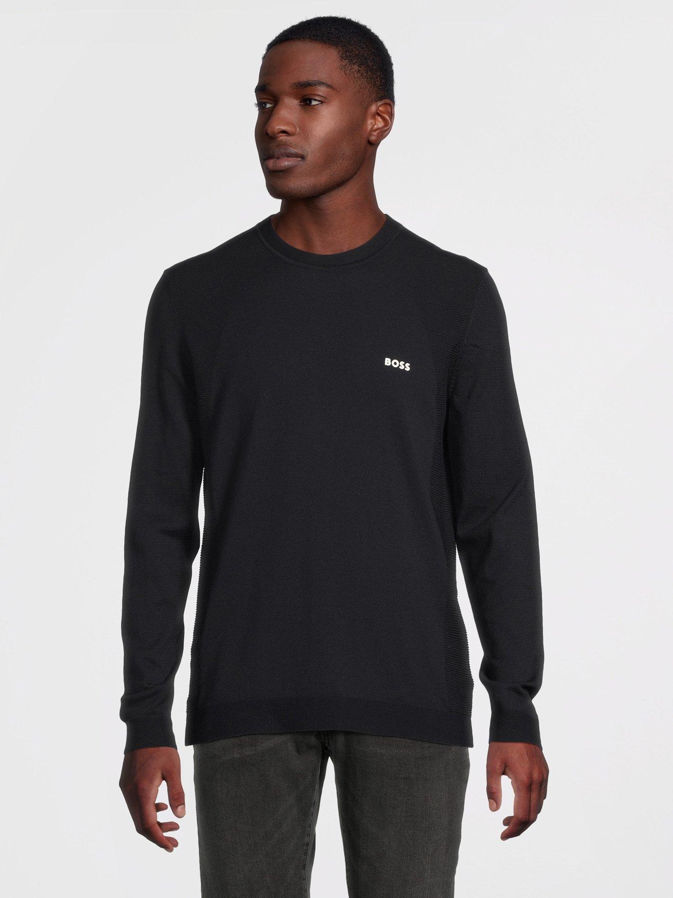 undefined Momentum Lite Cotton Knitted Jumper - Dark Blue