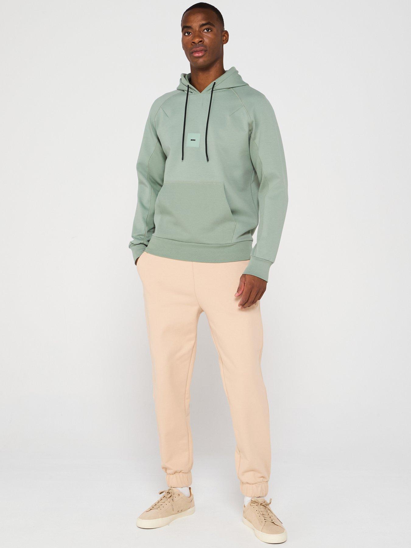 boss-soody-rib-overhead-hoodie-open-greenback