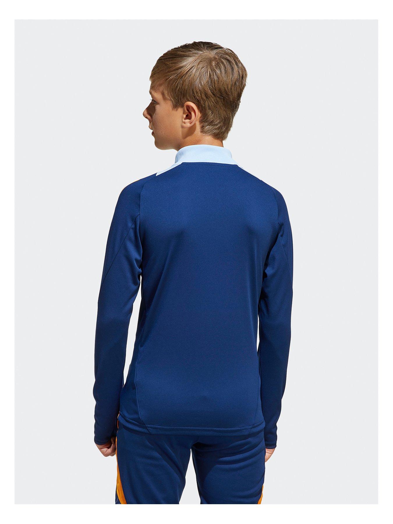 Image 3 of 5 of adidas Real Madrid Junior Training Top- Blue