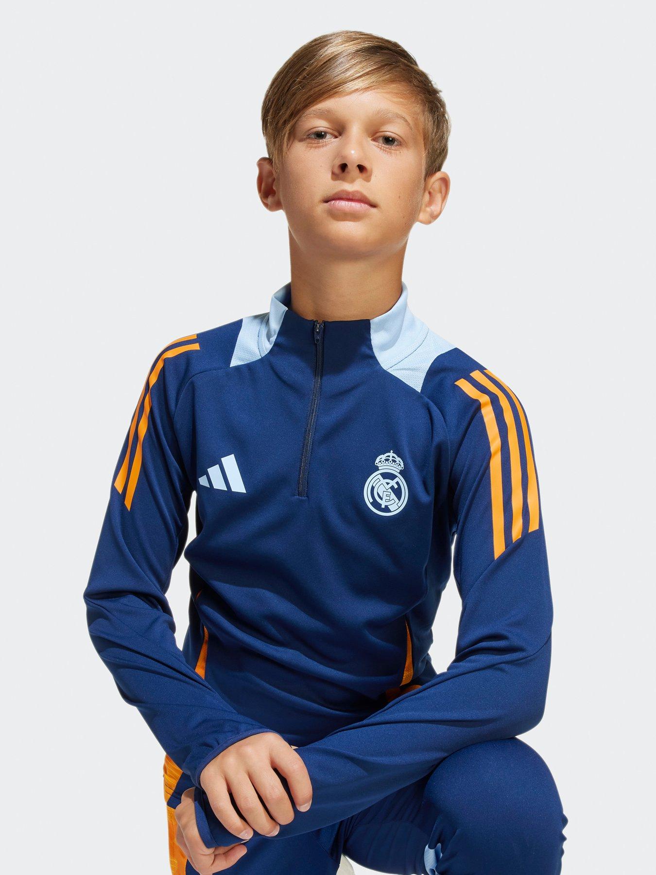 Image 5 of 5 of adidas Real Madrid Junior Training Top- Blue