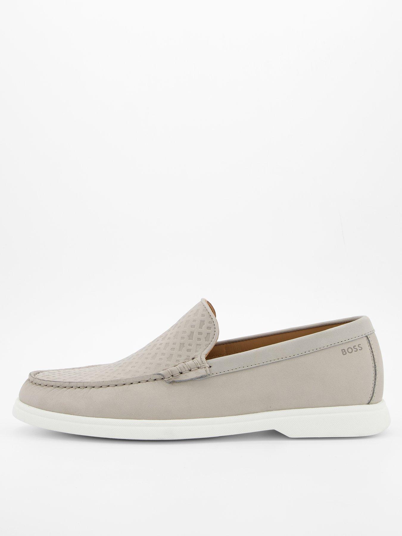 undefined Sienne Monogram Loafers - Medium Beige