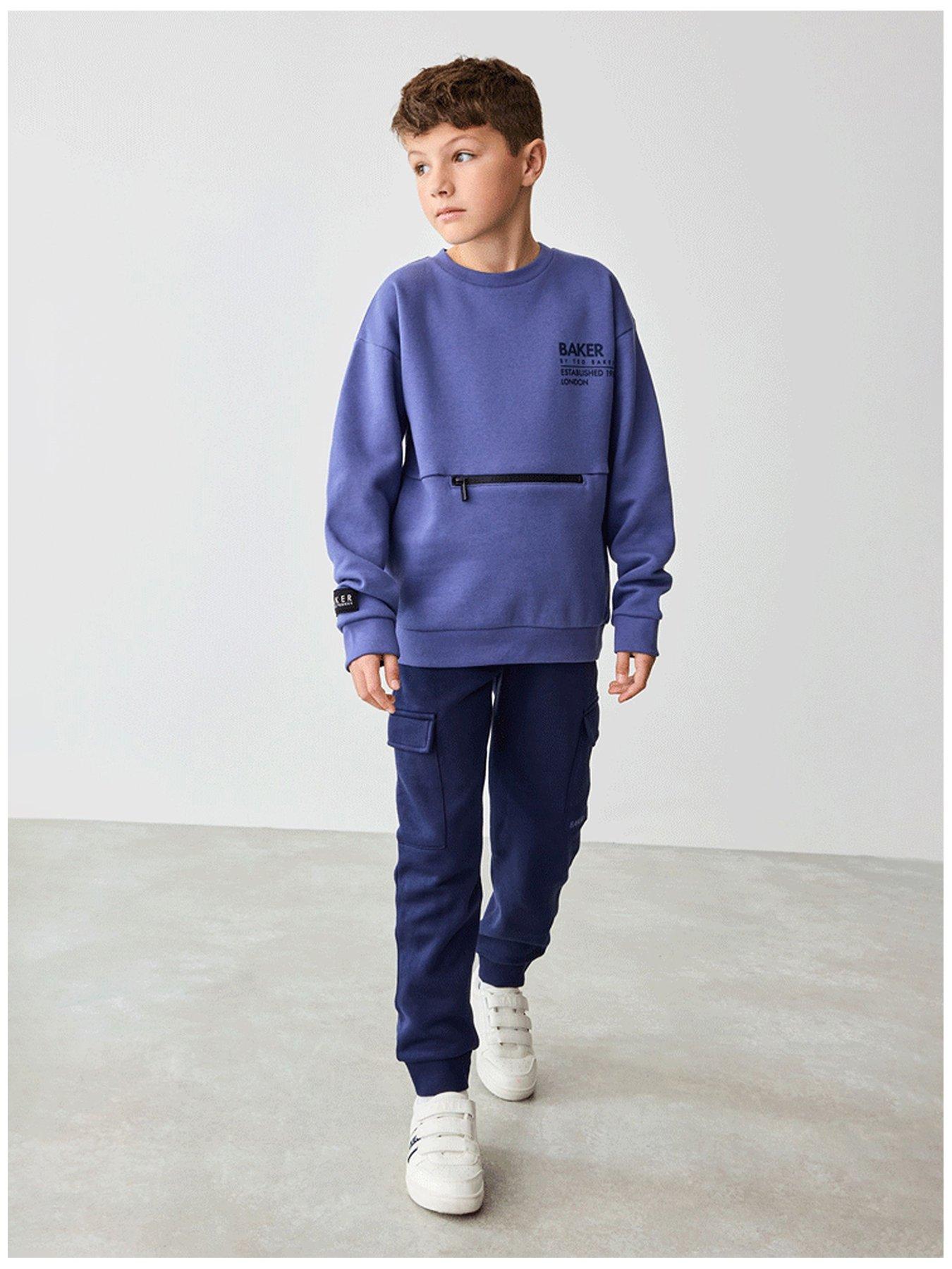 ted-baker-boys-t-shirt-cargo-trousers-set-blue