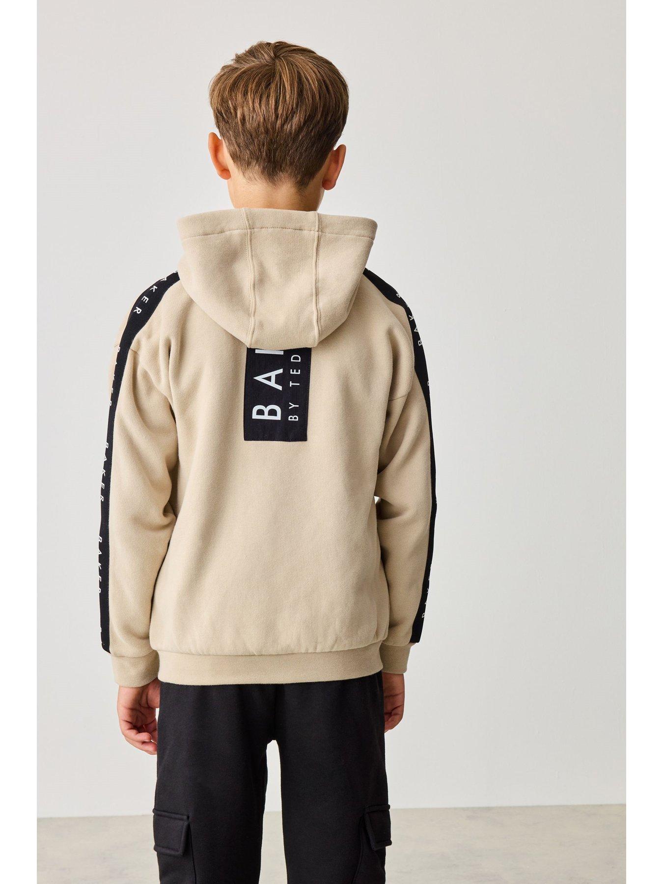 Image 2 of 7 of Ted Baker Boy Zip Through Jacket - Beige