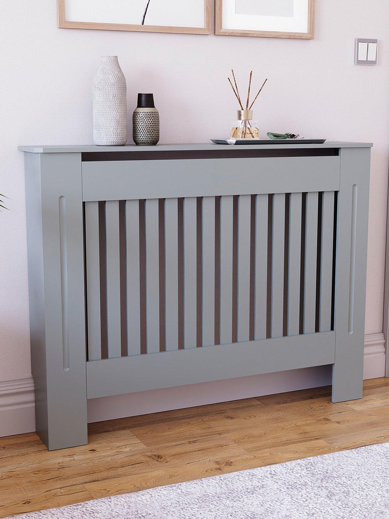 Vida Designs Chelsea Medium Radiator Cover - Olive Grey