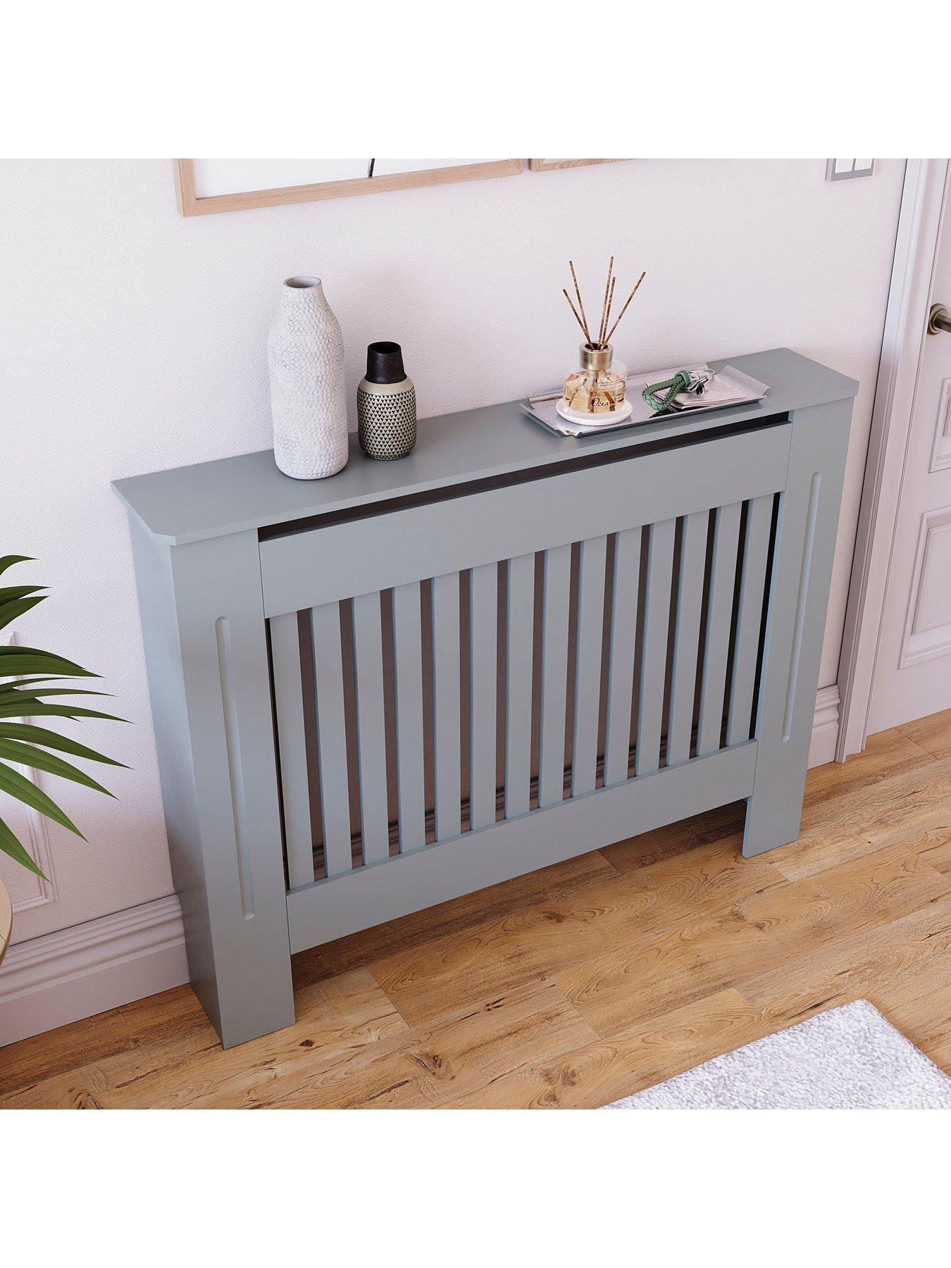 Image 3 of 7 of Vida Designs Chelsea Medium Radiator Cover&nbsp;- Olive Grey