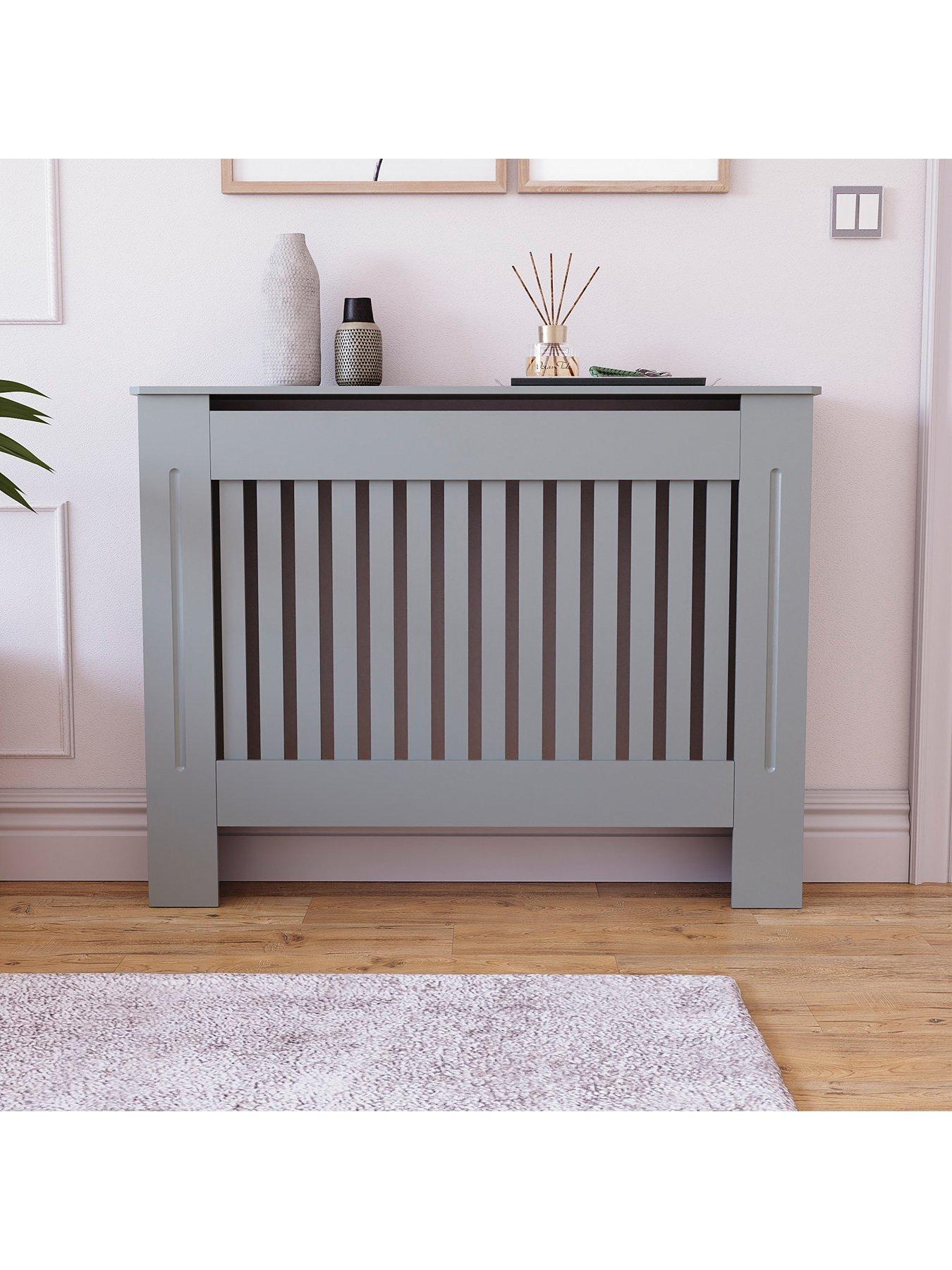 Image 6 of 7 of Vida Designs Chelsea Medium Radiator Cover&nbsp;- Olive Grey