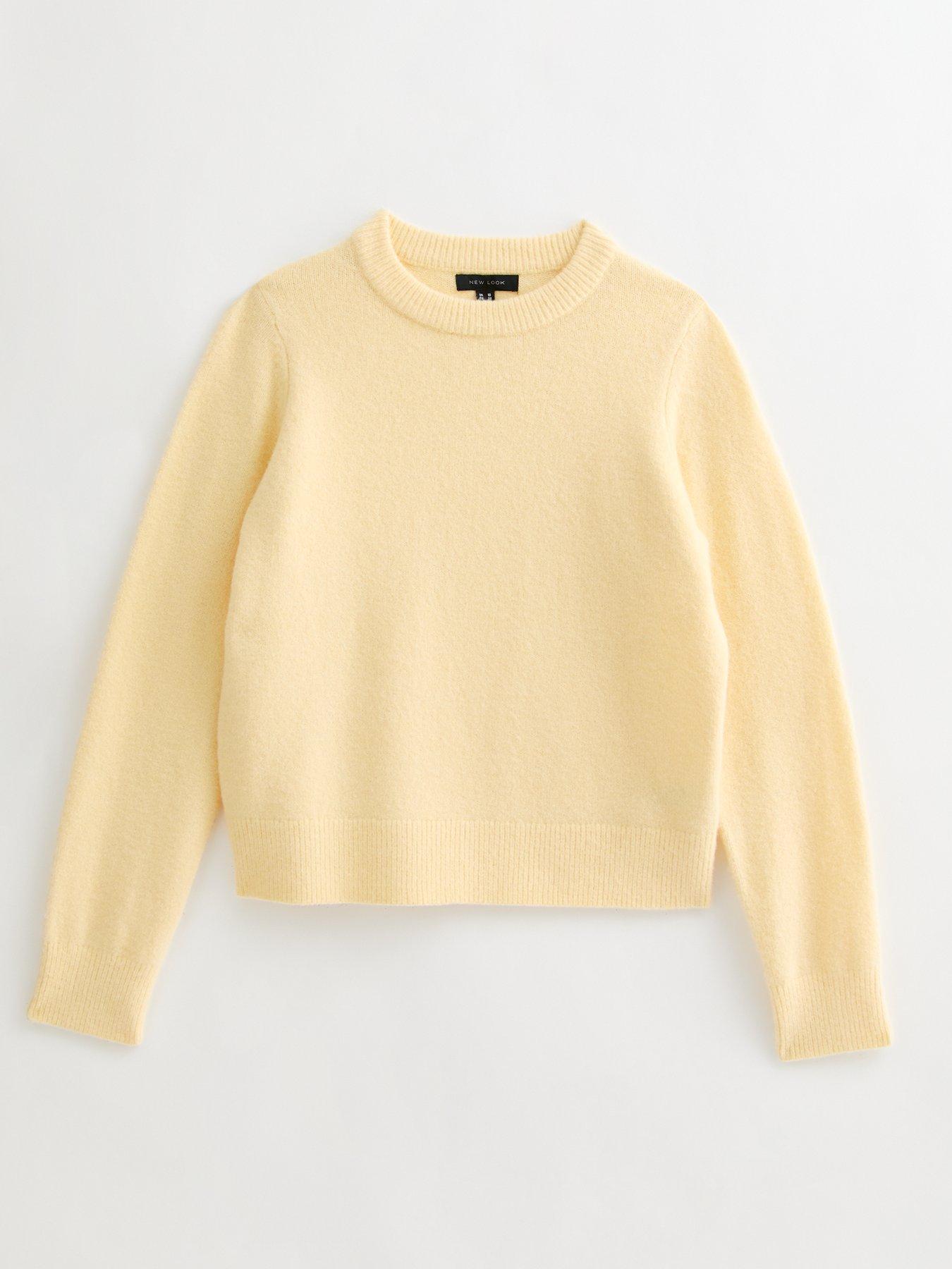 new-look-pale-yellow-soft-knit-crew-neck-jumperdetail