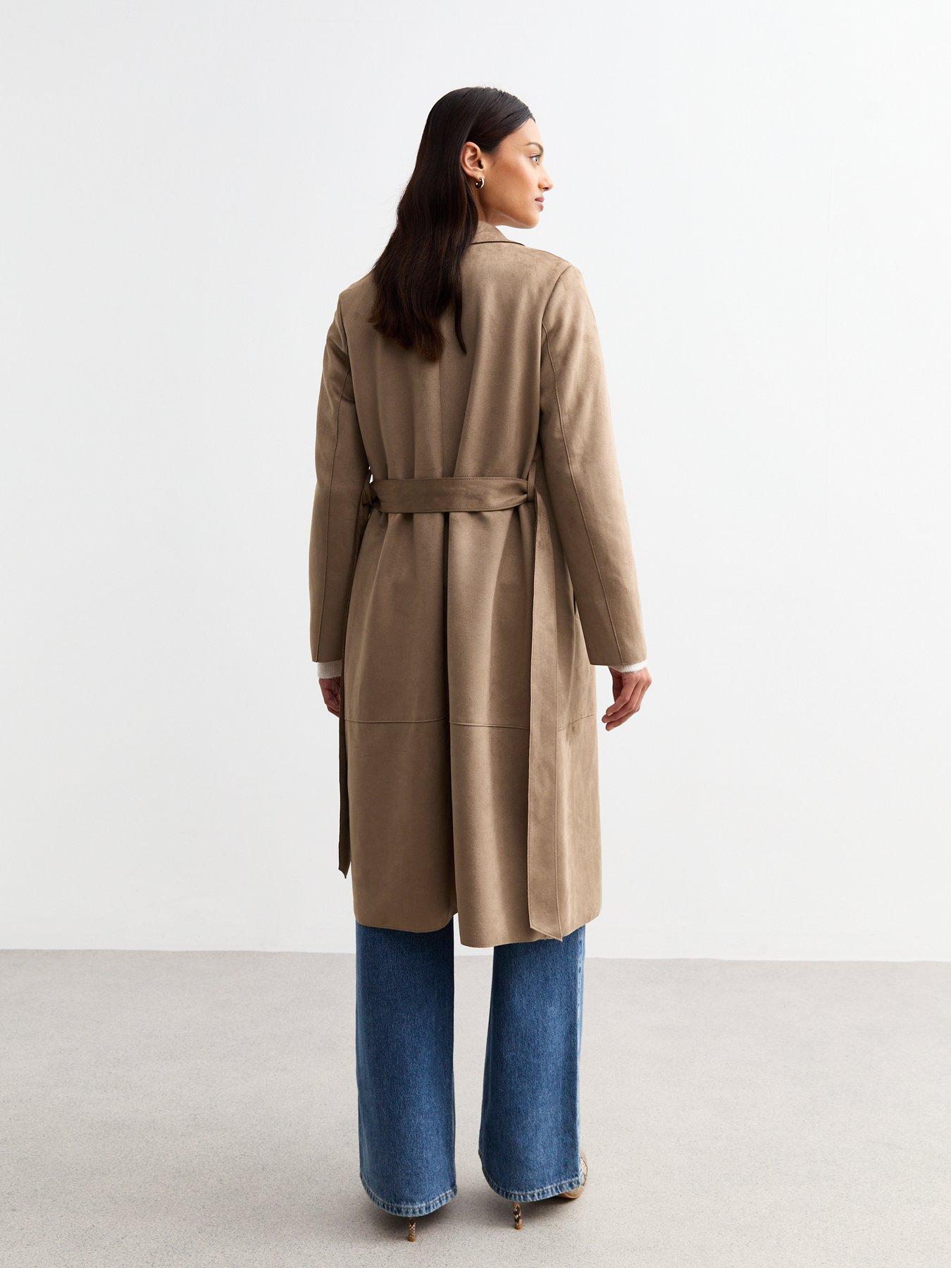 new-look-tan-unlined-belted-faux-suede-jacketstillFront