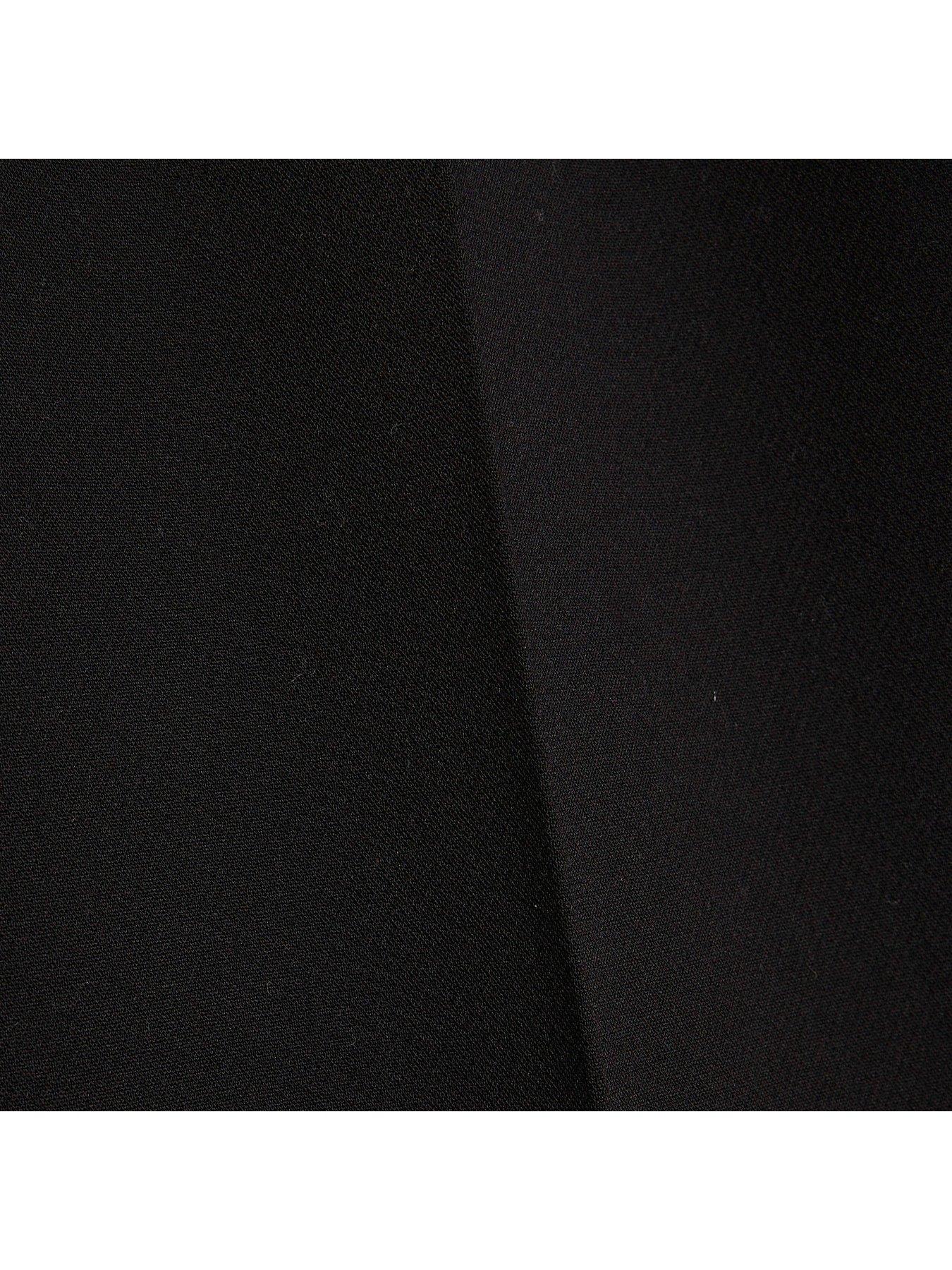 Image 5 of 5 of River Island Elasticated Cigarette Trousers - Black