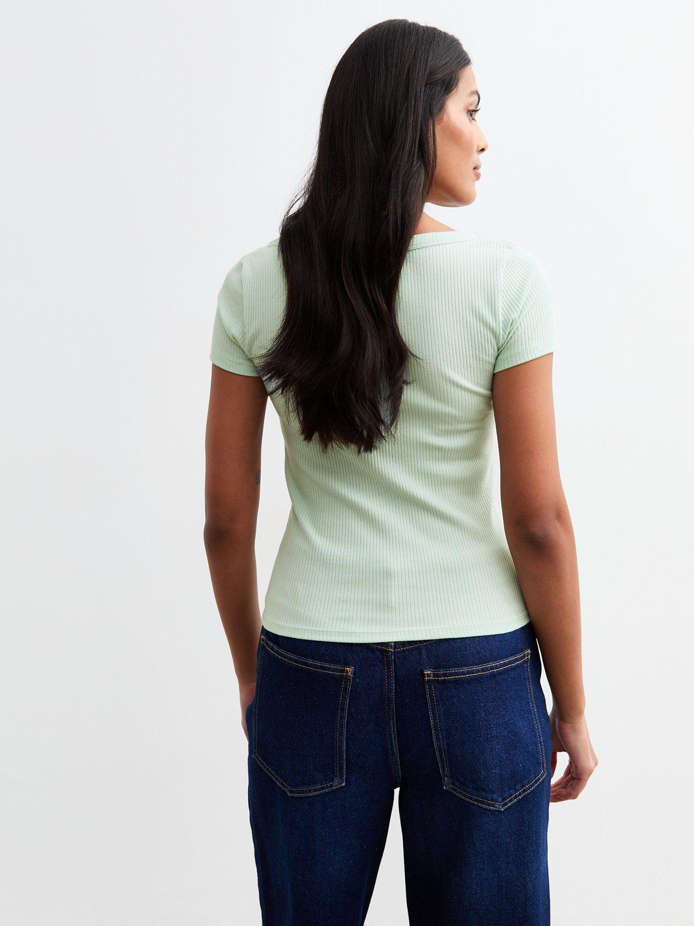 new-look-mint-green-scoop-neck-rib-jersey-t-shirtstillFront