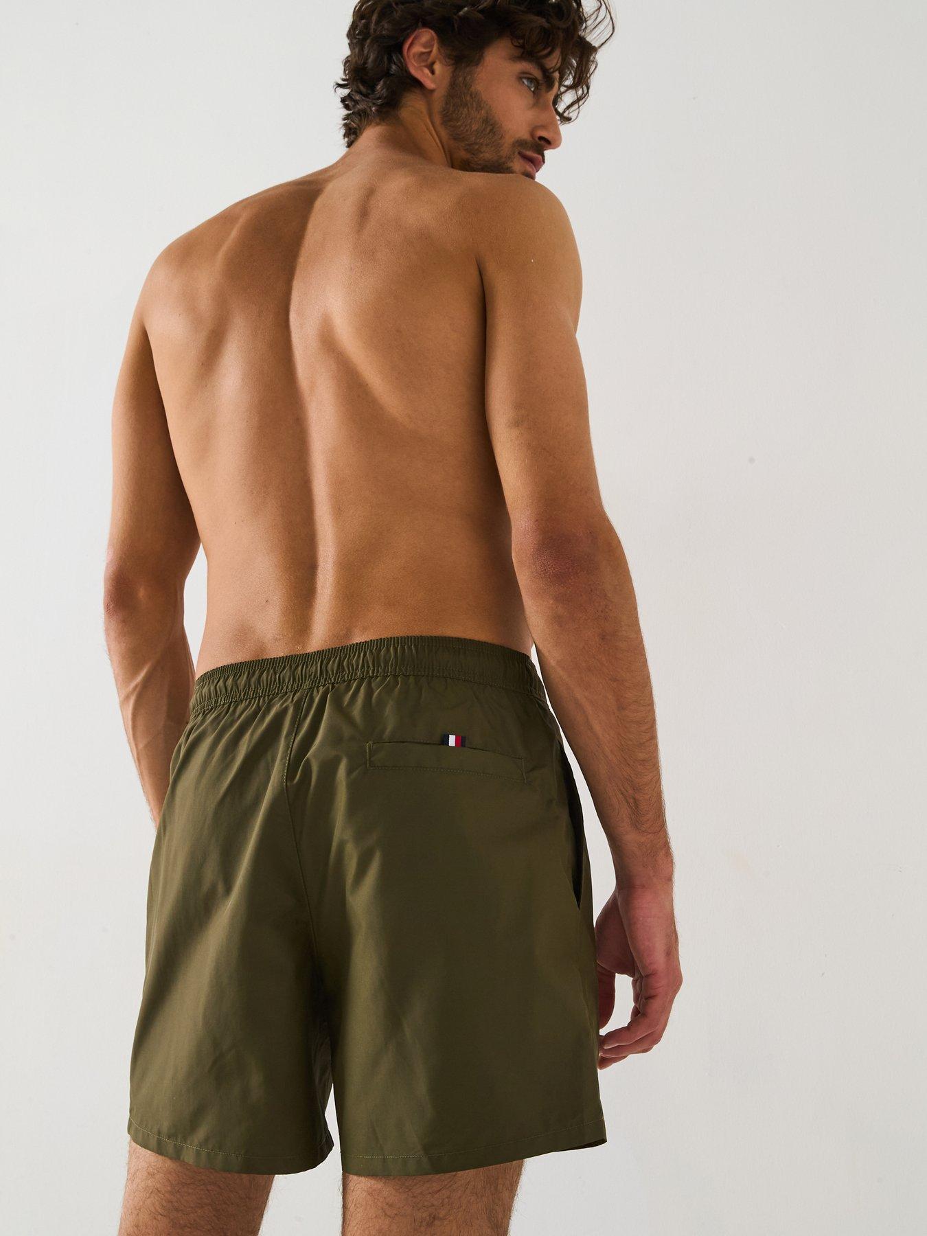 tommy-hilfiger-side-linear-logo-swim-shorts-khakidetail