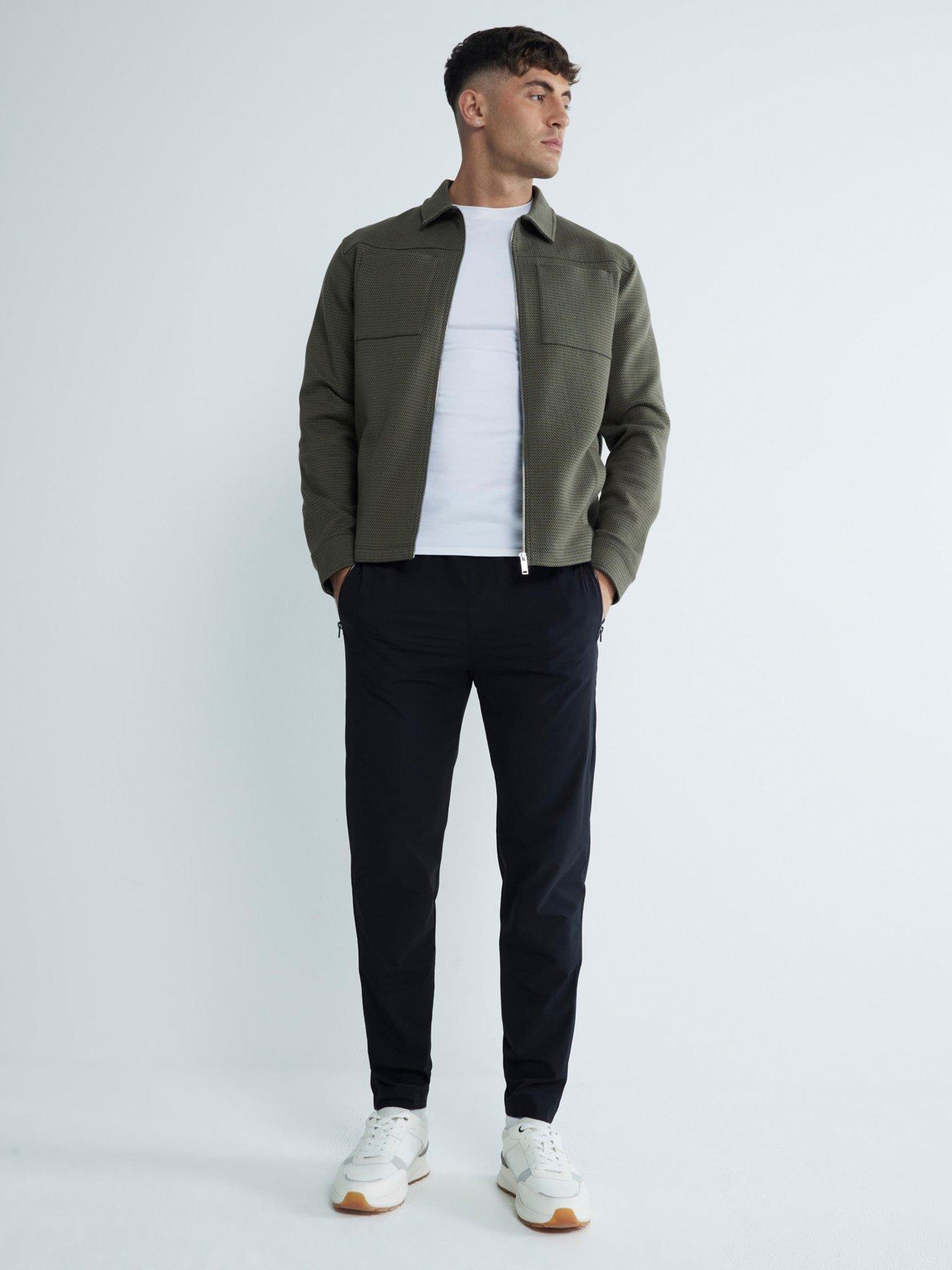 river-island-olivier-skinny-pull-on-trousers-blackfront