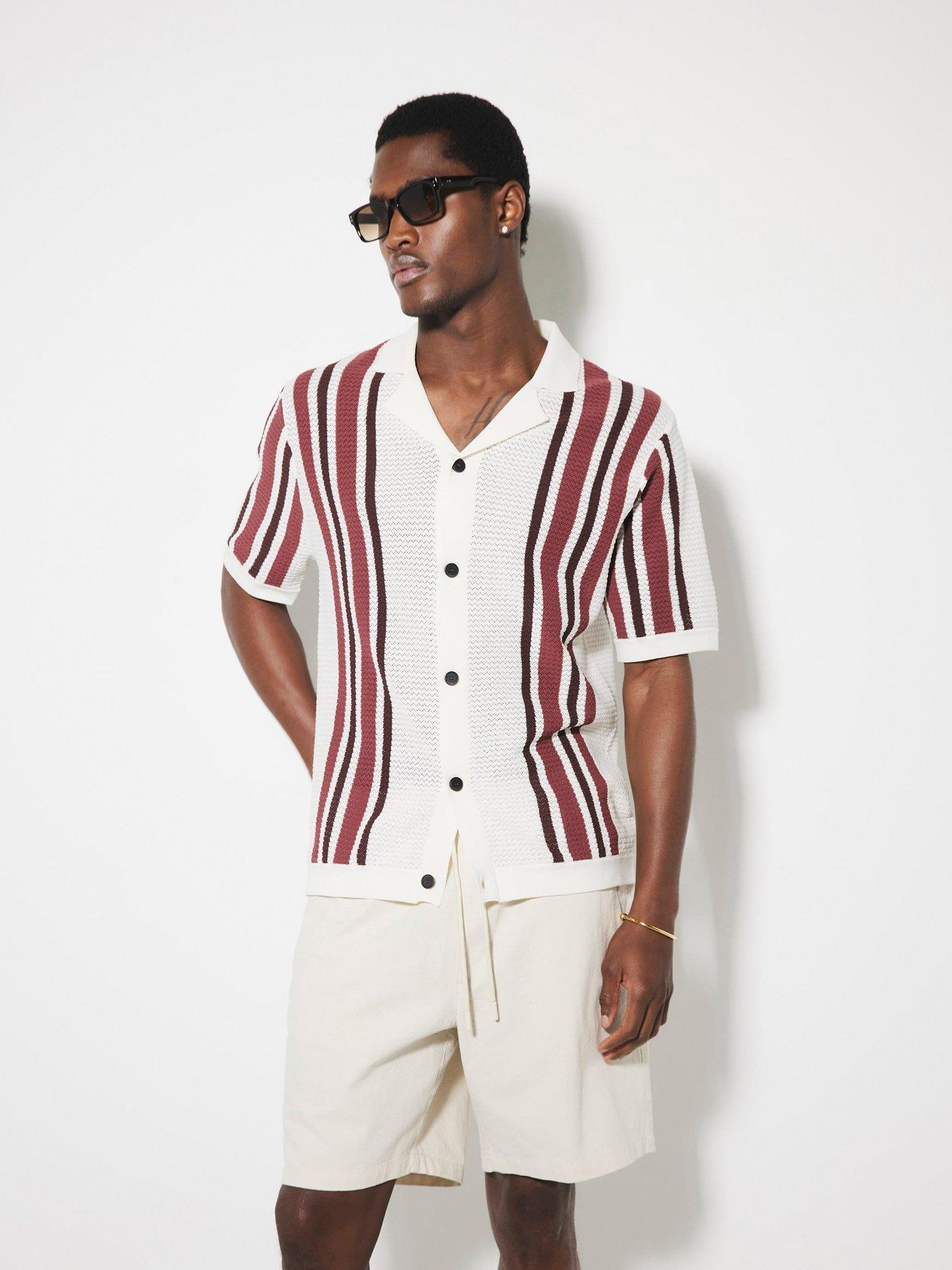 river-island-barkley-pull-on-shorts-beigestillFront
