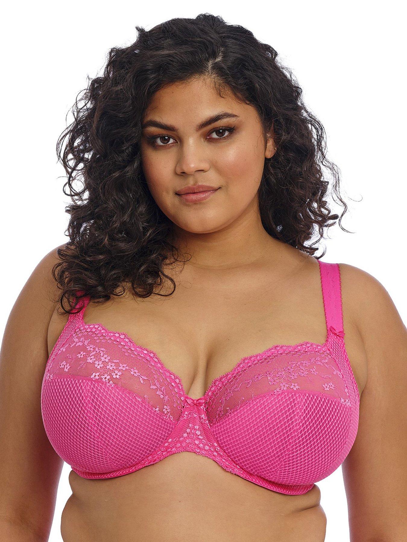 Image of Elomi Charley Uw Plunge Stretch Bra - Pink