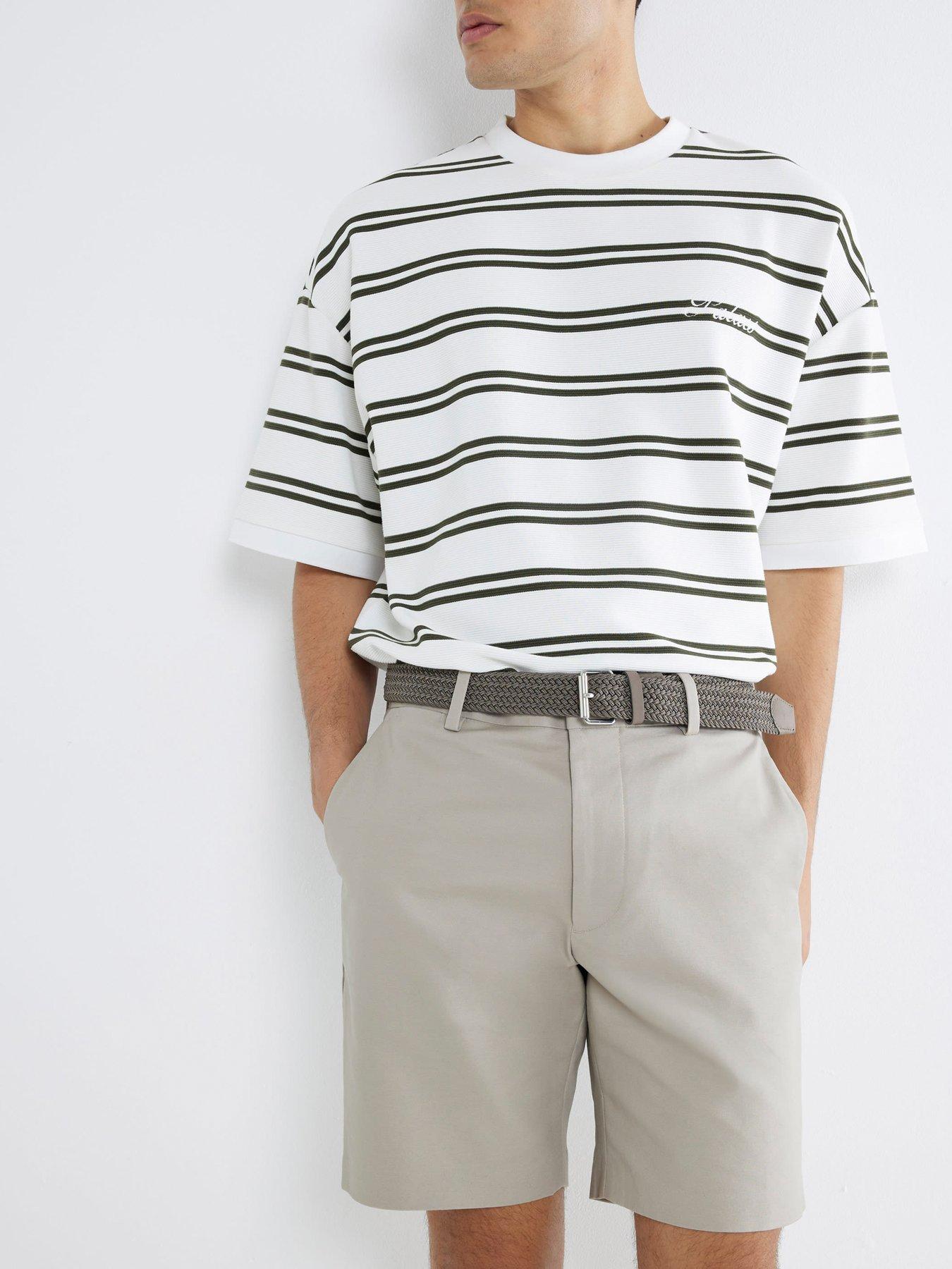 river-island-belted-chino-shorts-beigeoutfit