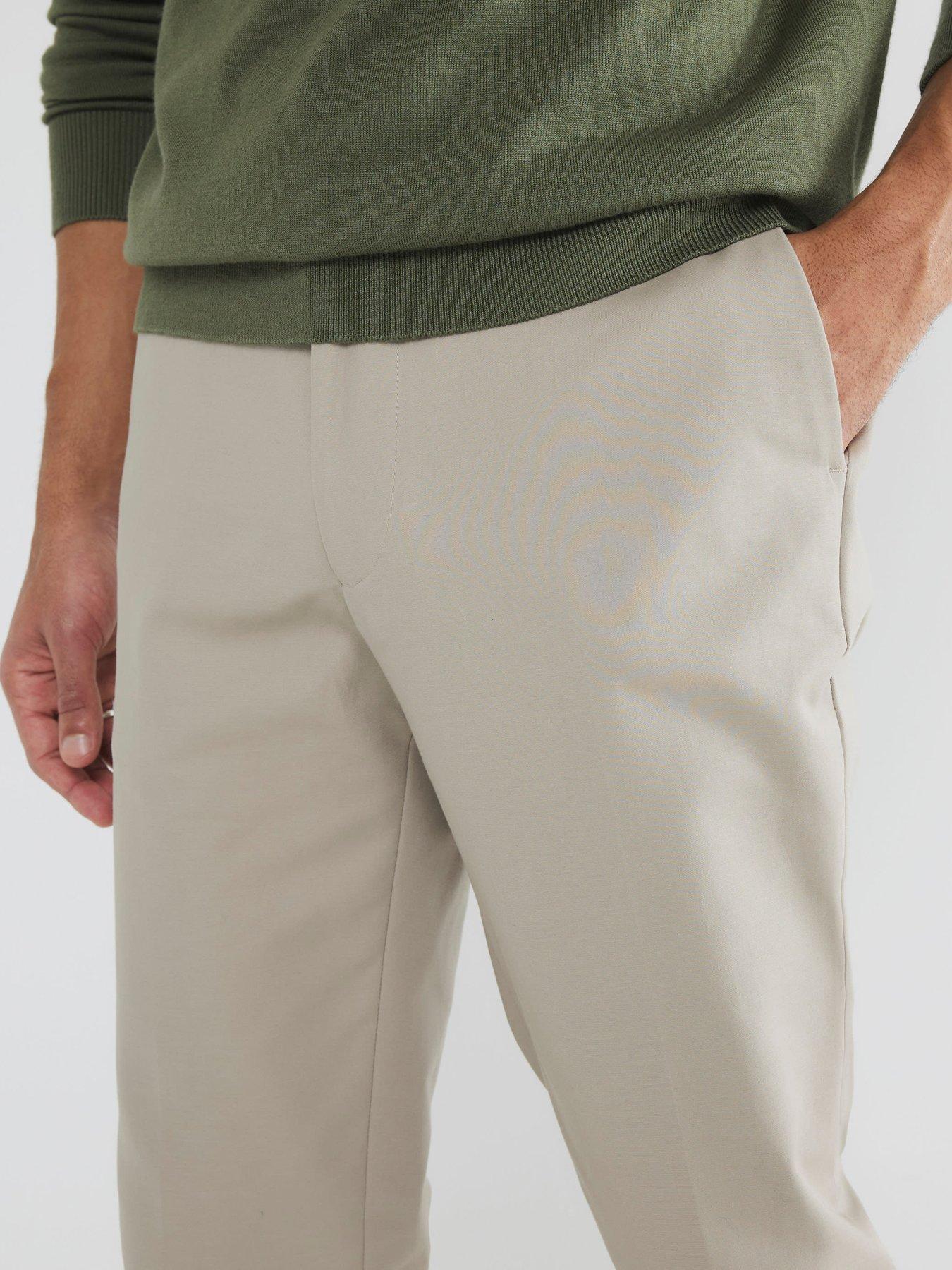 Image 4 of 6 of River Island Core Slim Fit Chinos - Beige